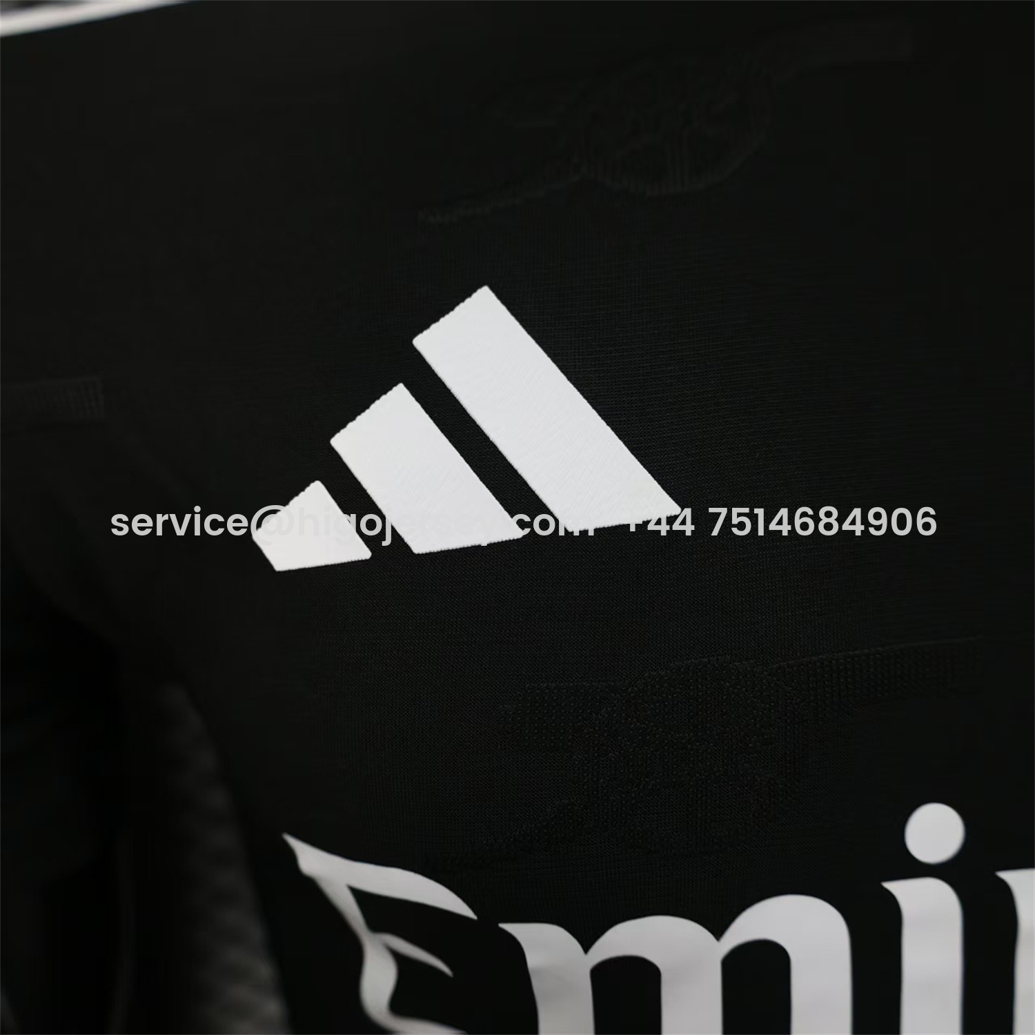 Higojerseys-Arsenal 25-26 Pure Black Special Jersey - Player Version