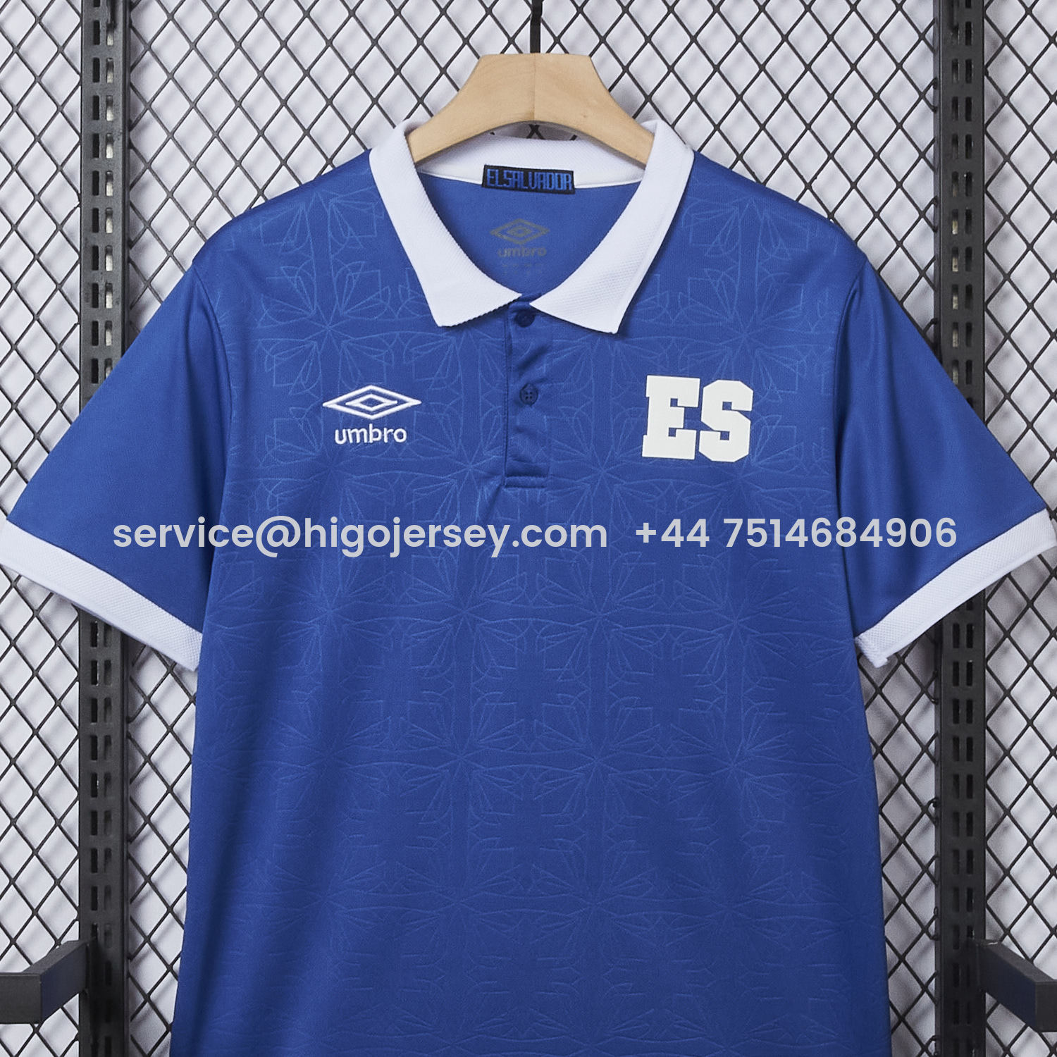 Higojerseys-El Salvador 2025-26 Home Jersey - Fans Version