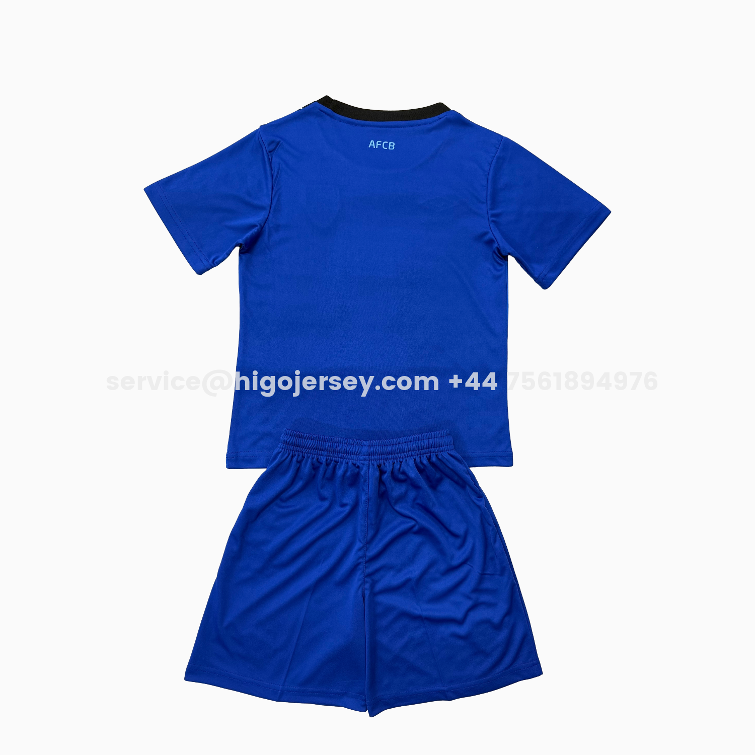 Higojerseys-Bournemouth 25-26 Away Kids Kit