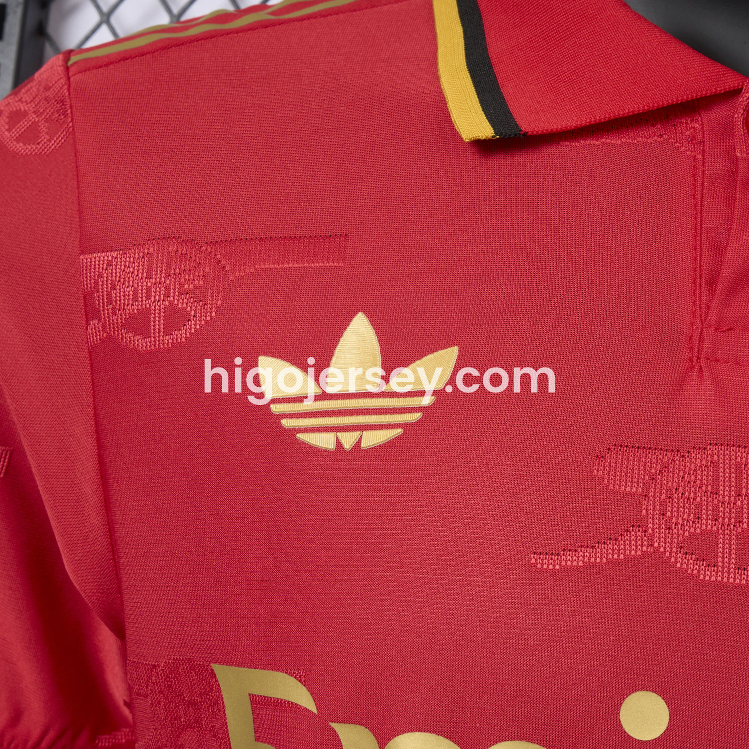 Higojerseys-Arsenal 25-26 Red POLO Special Edition Jersey - Player Version