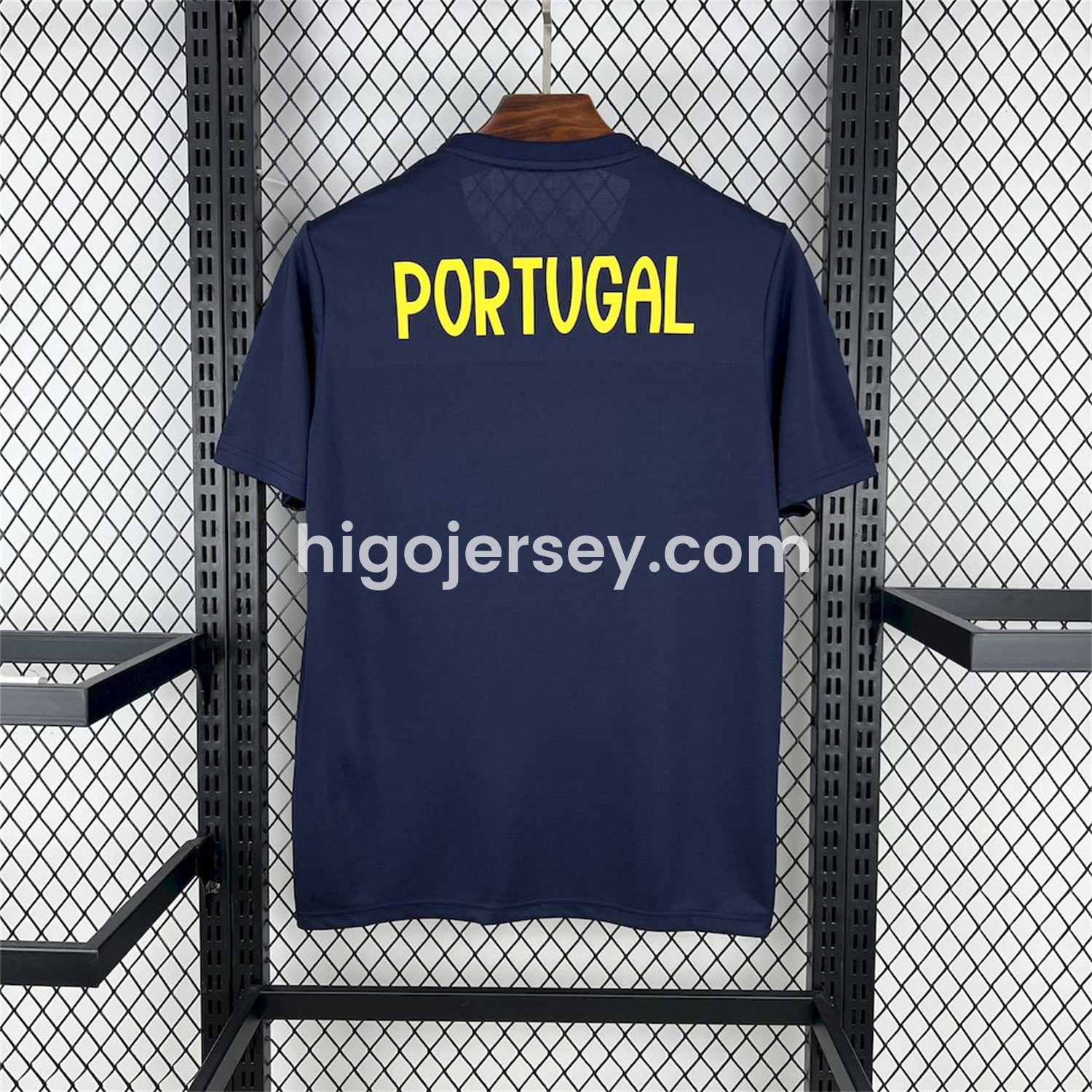 Higojerseys-Portugal 2025-26 Navy Blue Casuals Jersey - Fans Version