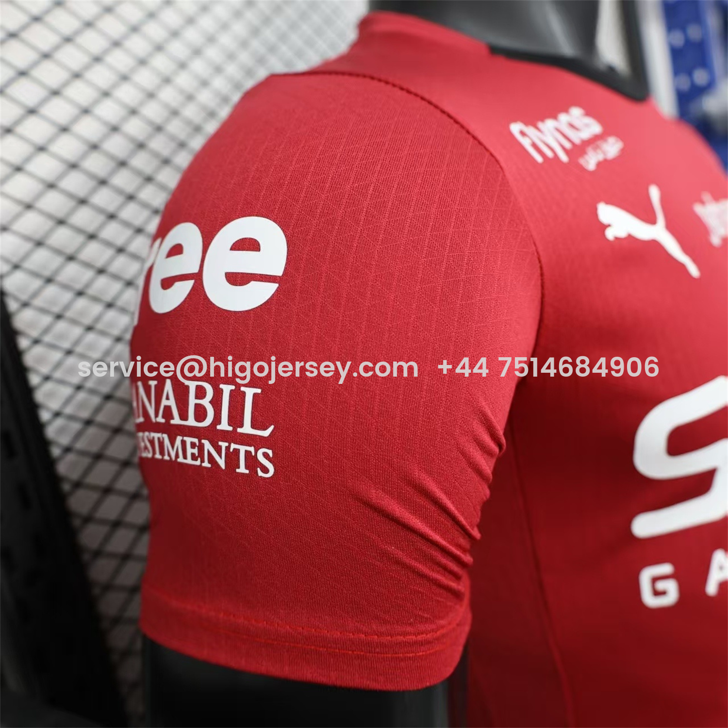 Higojerseys-Al Hilal Riyadh Crescent 25-26 Red Special Jersey - Player Version