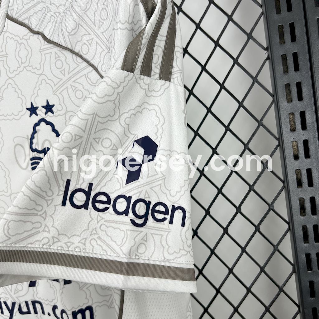 Higojerseys-Nottingham Forest 25-26 Away Jersey - Fans Version