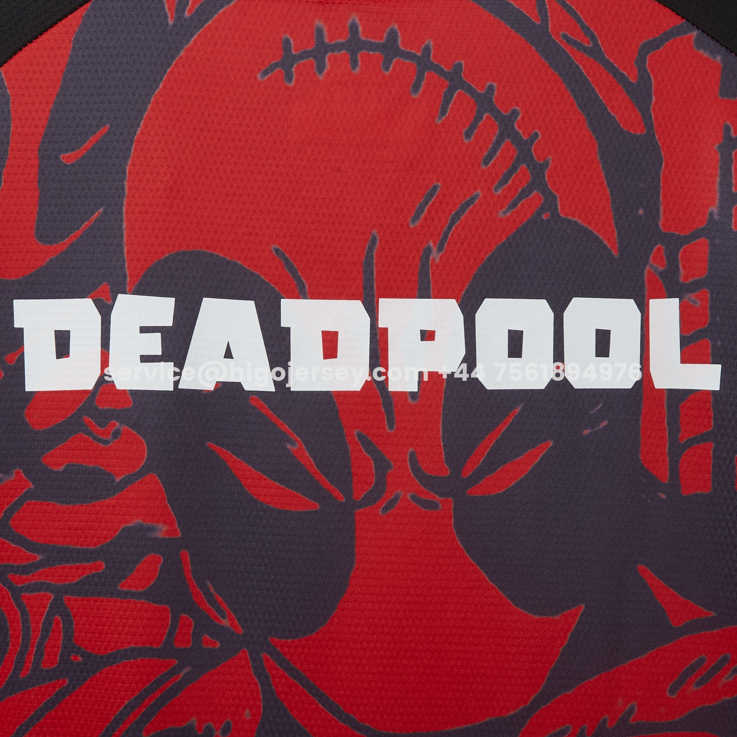 Higojerseys-Club Necaxa 25-26 Red Deadpool Special Jersey - Fans Version