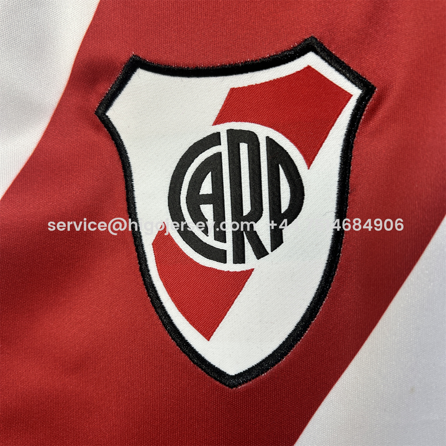 Higojerseys-River Plate 25-26 Home Unsponsored Jersey - Fans Version