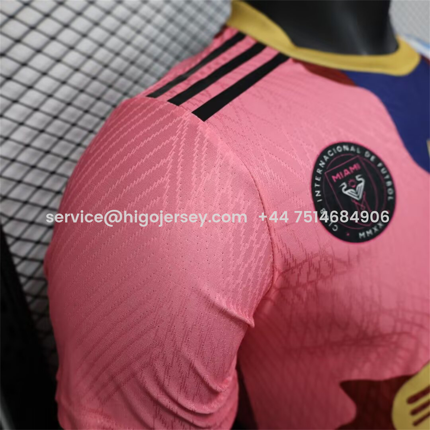 Higojerseys-Messi Career Commemorative Jersey - Player Version - INT M.A.M Argentina Barcelona Paris Saint-Germain PSG