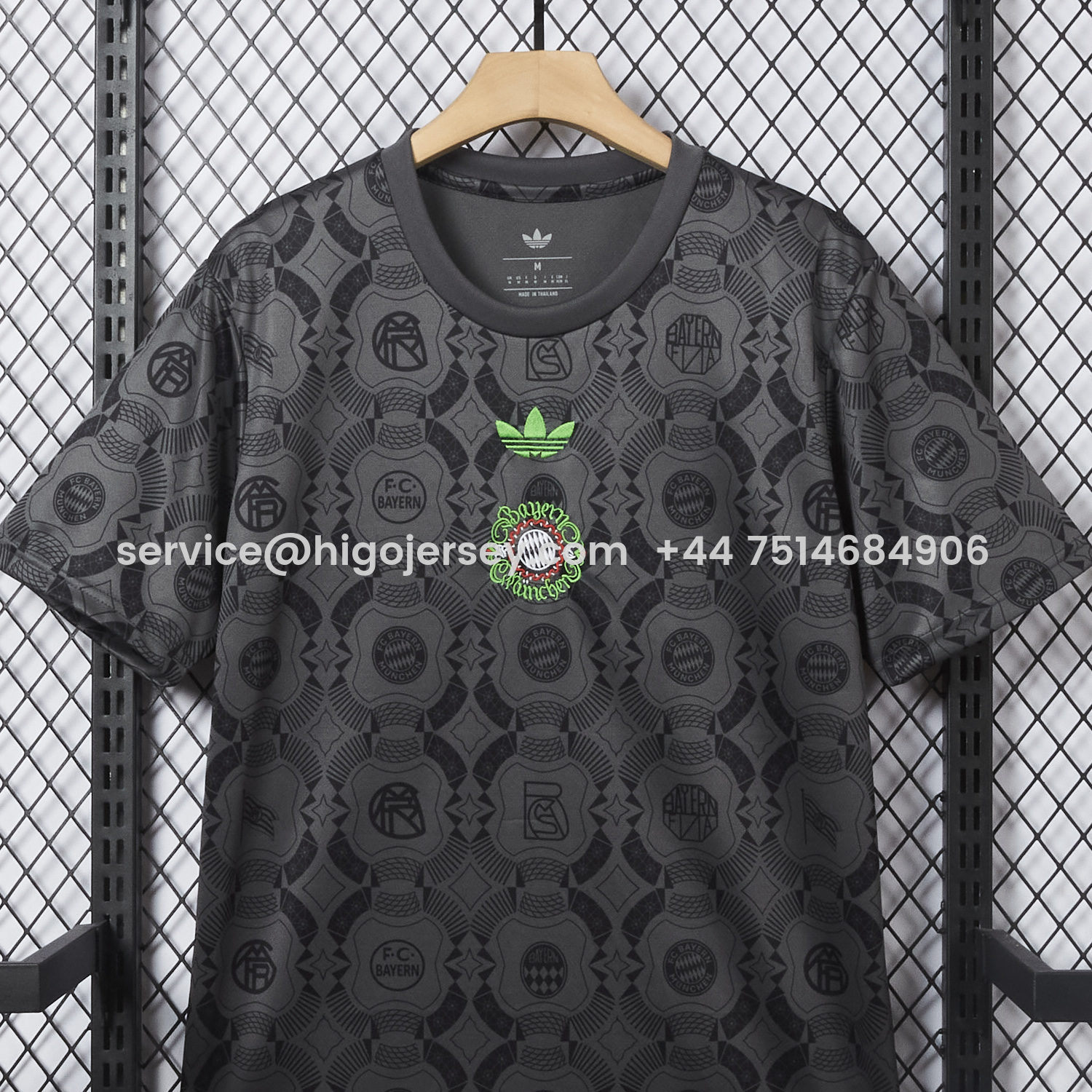 Higojerseys-Bayern Munich 25-26 Oktoberfest Deep Grey Jersey - Fans Version