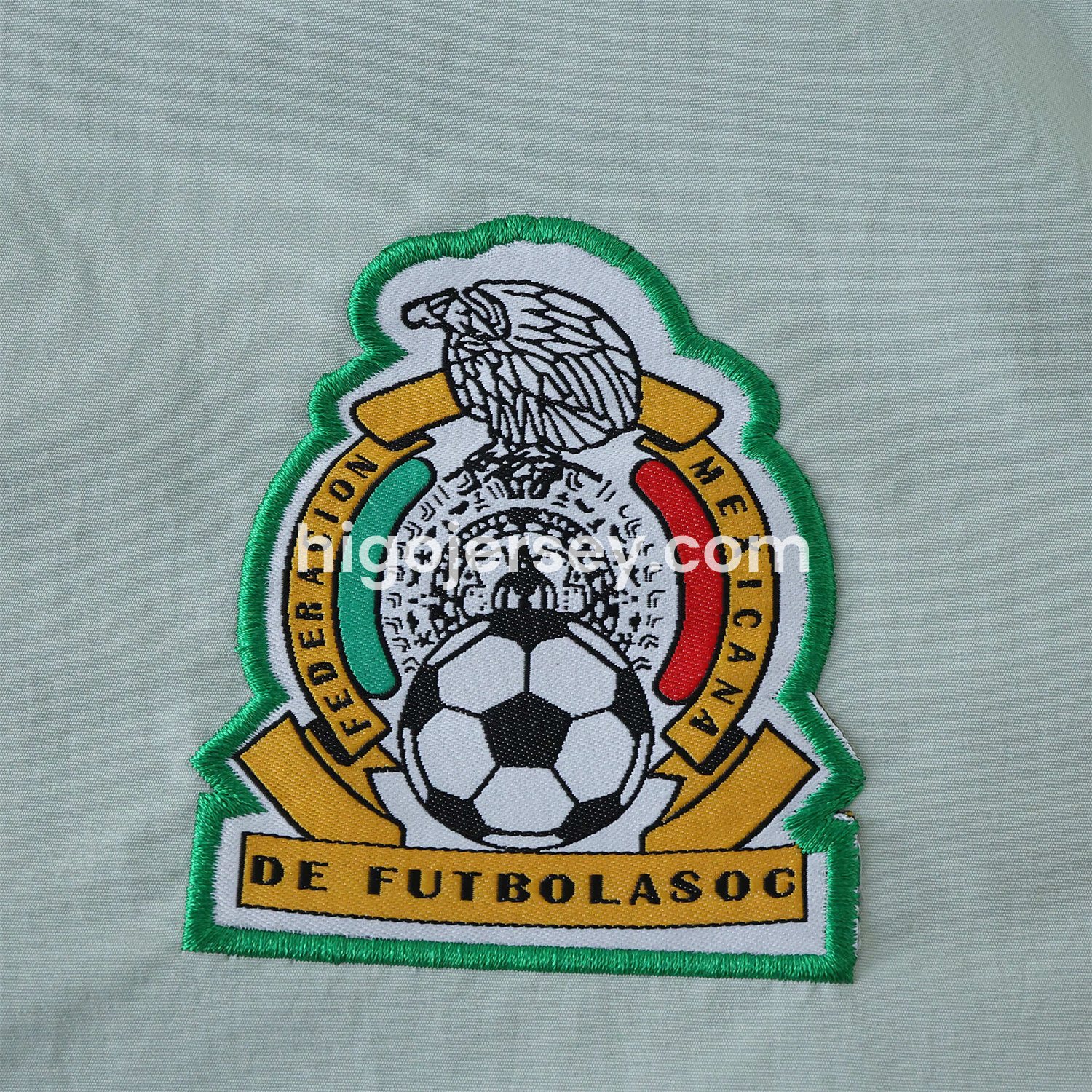 Higojerseys-Retro Mexico 1994 Retro Style Double Sided Reversible Windbreaker - Green & Grey