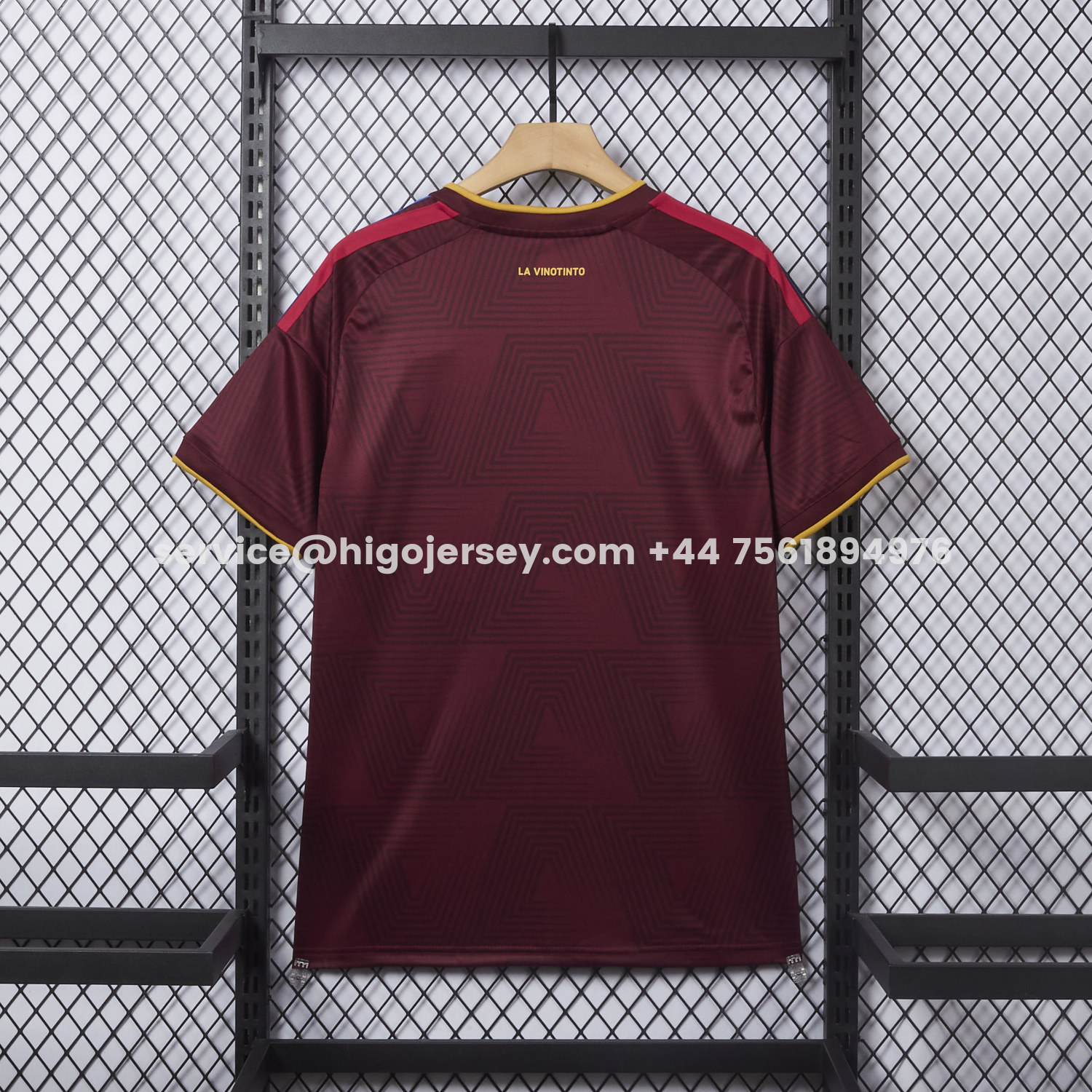 Higojerseys-Venezuela 2026 Home Jersey - Fans Version