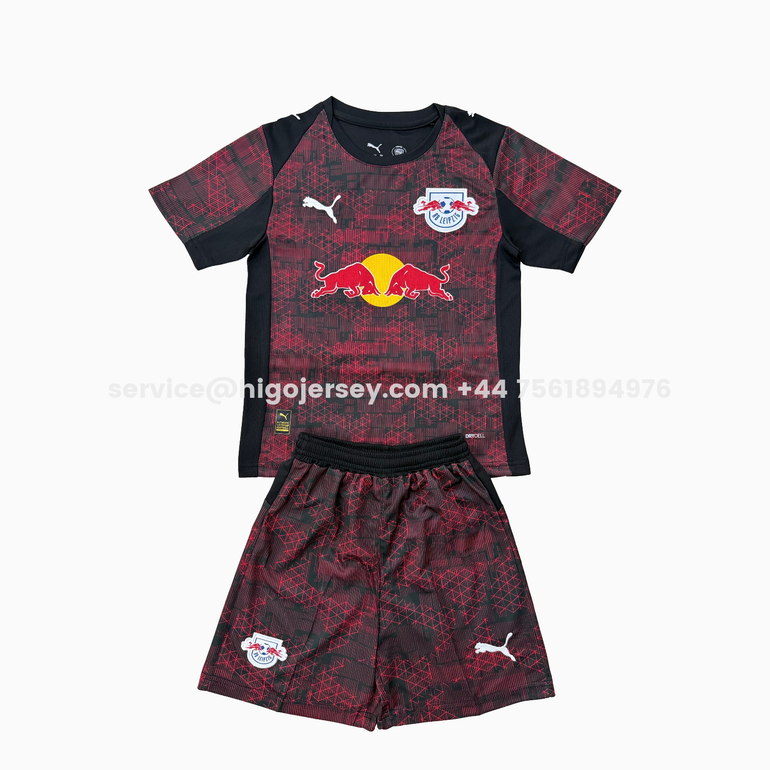 Higojerseys-RB Leipzig 25-26 Third Kids Kit