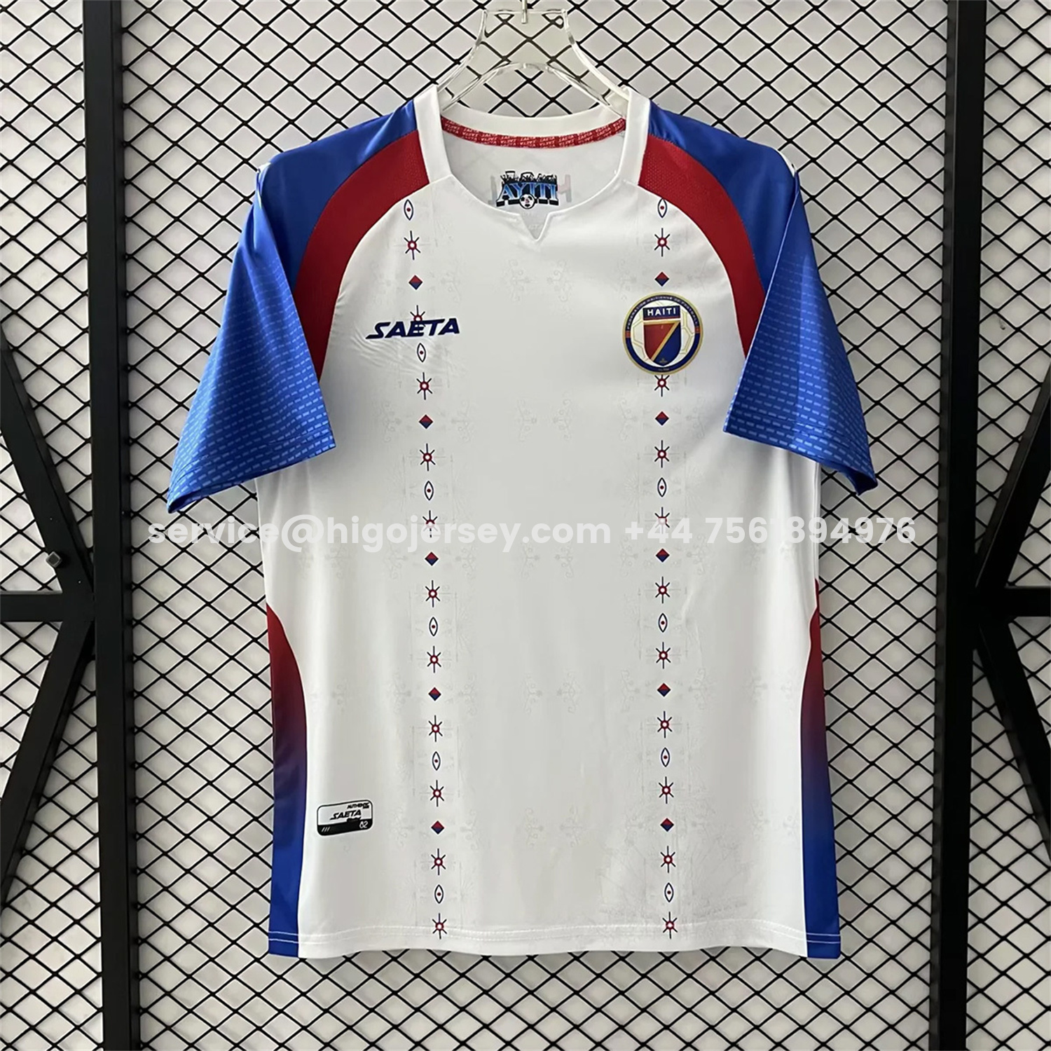 Higojerseys-Haiti 2026 Away White Jersey - Fans Version