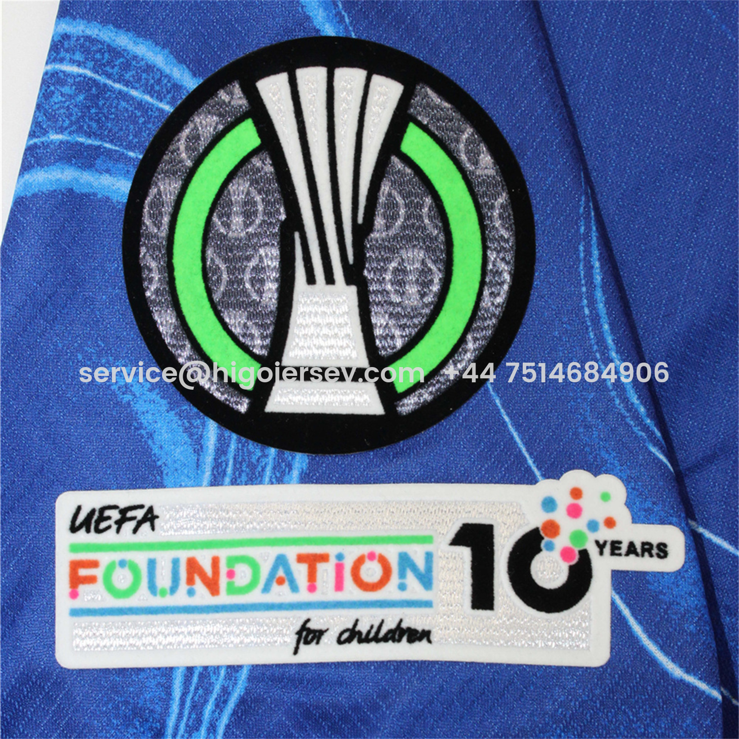 Higojerseys-C.H.E.L.S.E.A 24-25 Conference League Final Home Jersey - Fans Version