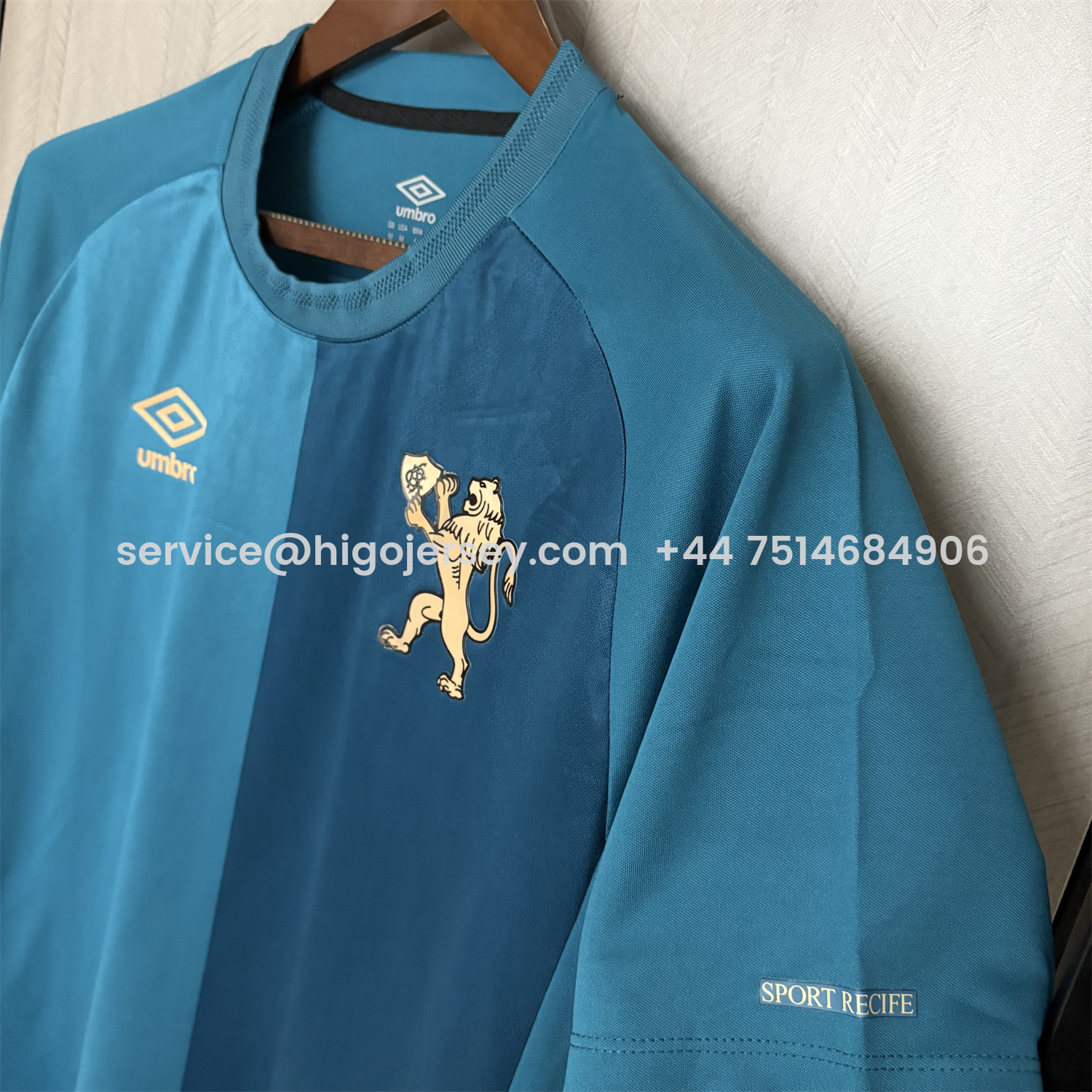 Higojerseys-Sport Recife 25-26 Third Blue Unsponsored Jersey - Fans Version