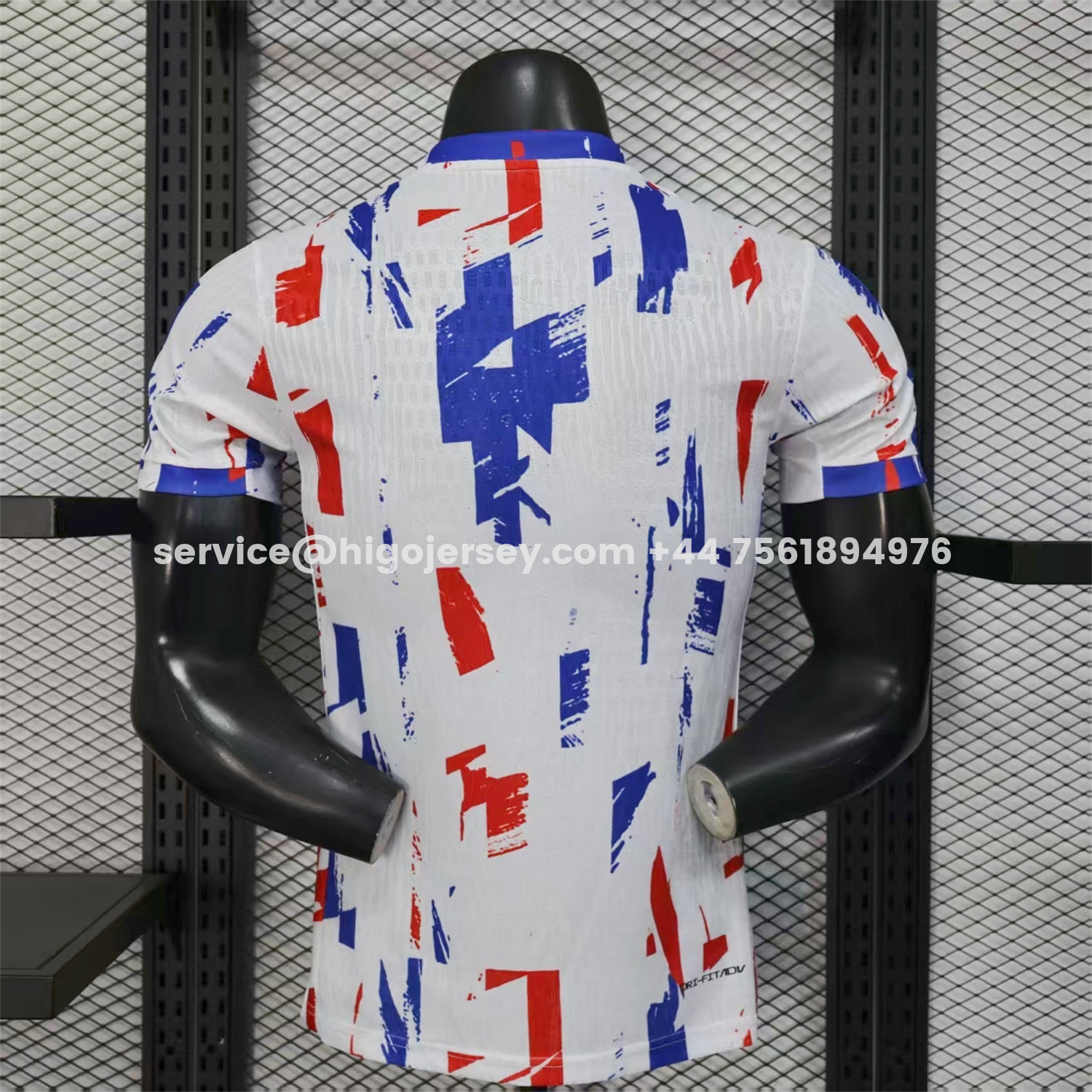 Higojerseys-France 2026 White Red Blue Special Jersey - Player Version