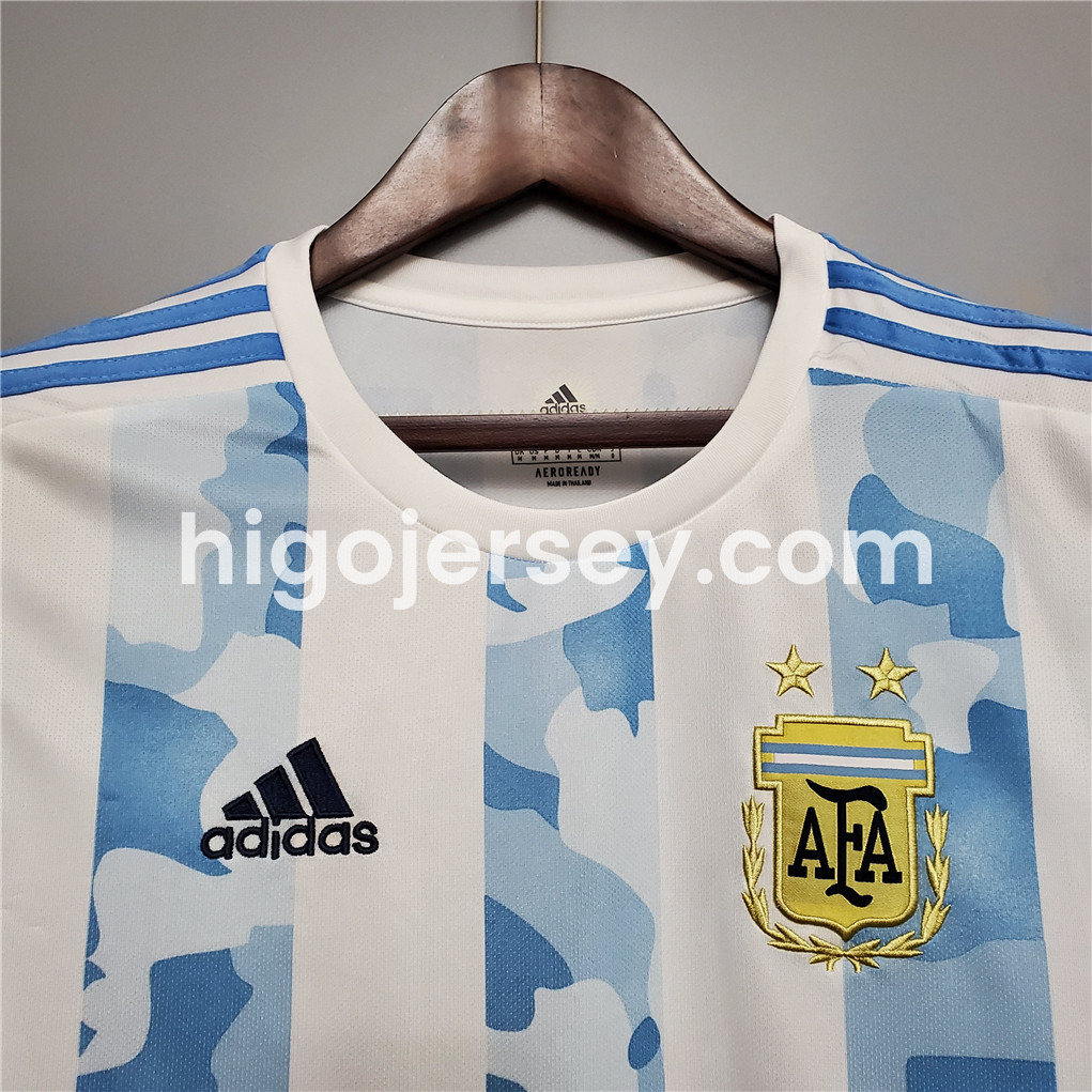 Higojerseys-Retro Argentina 2021 Home Stadium Jersey