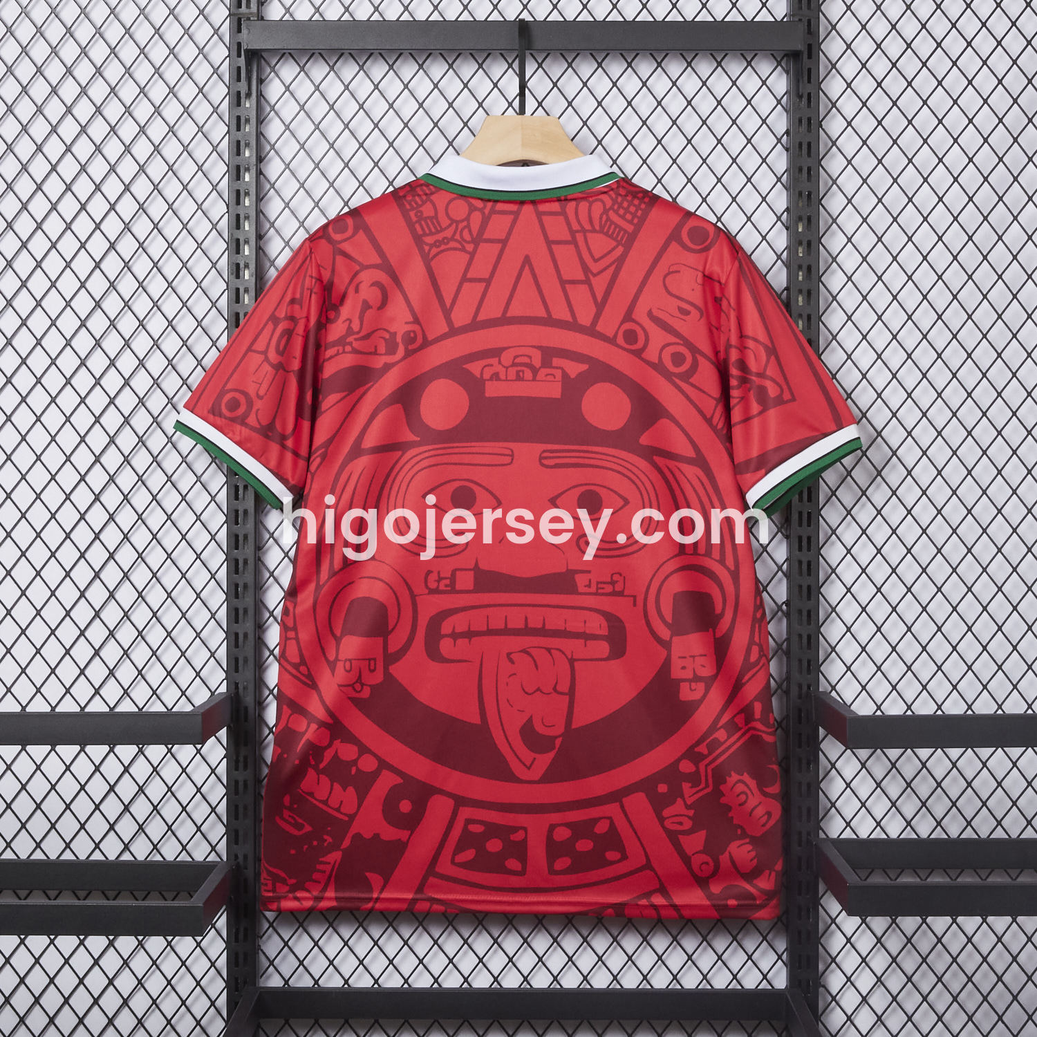 Higojerseys-Retro Mexico 1998 Red Special Edition Jersey