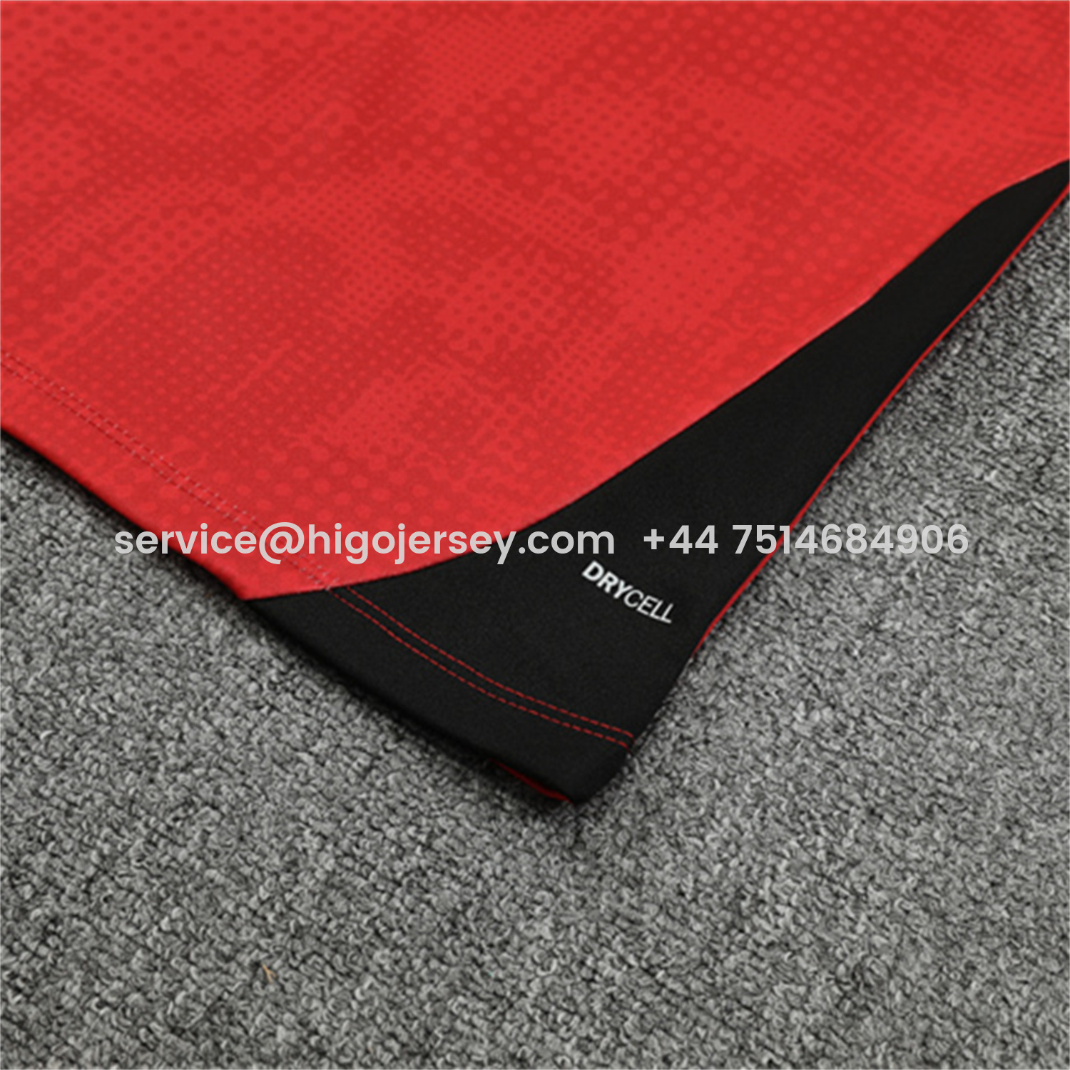 Higojerseys-AC Milan 25-26 Kids Long Sleeve Training Set - Red Top & Black Pants