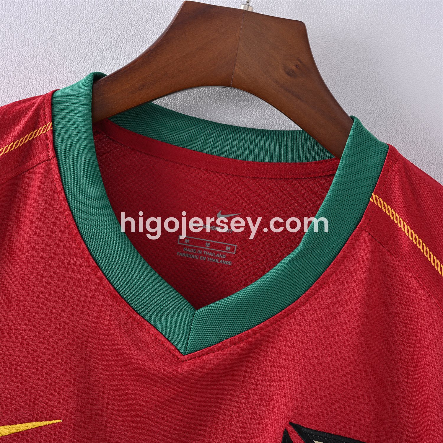 Higojerseys-Retro Portugal 2006 Home Jersey