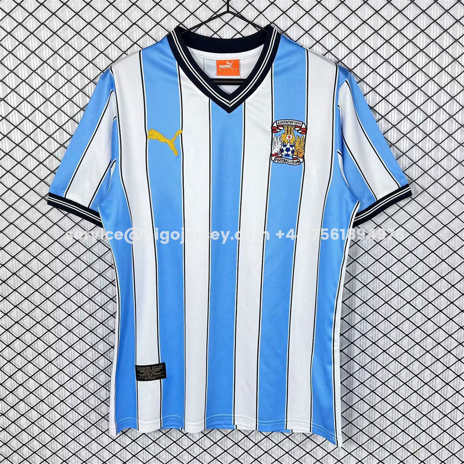 Higojerseys-Retro Coventry City 2011-12 Home Jersey