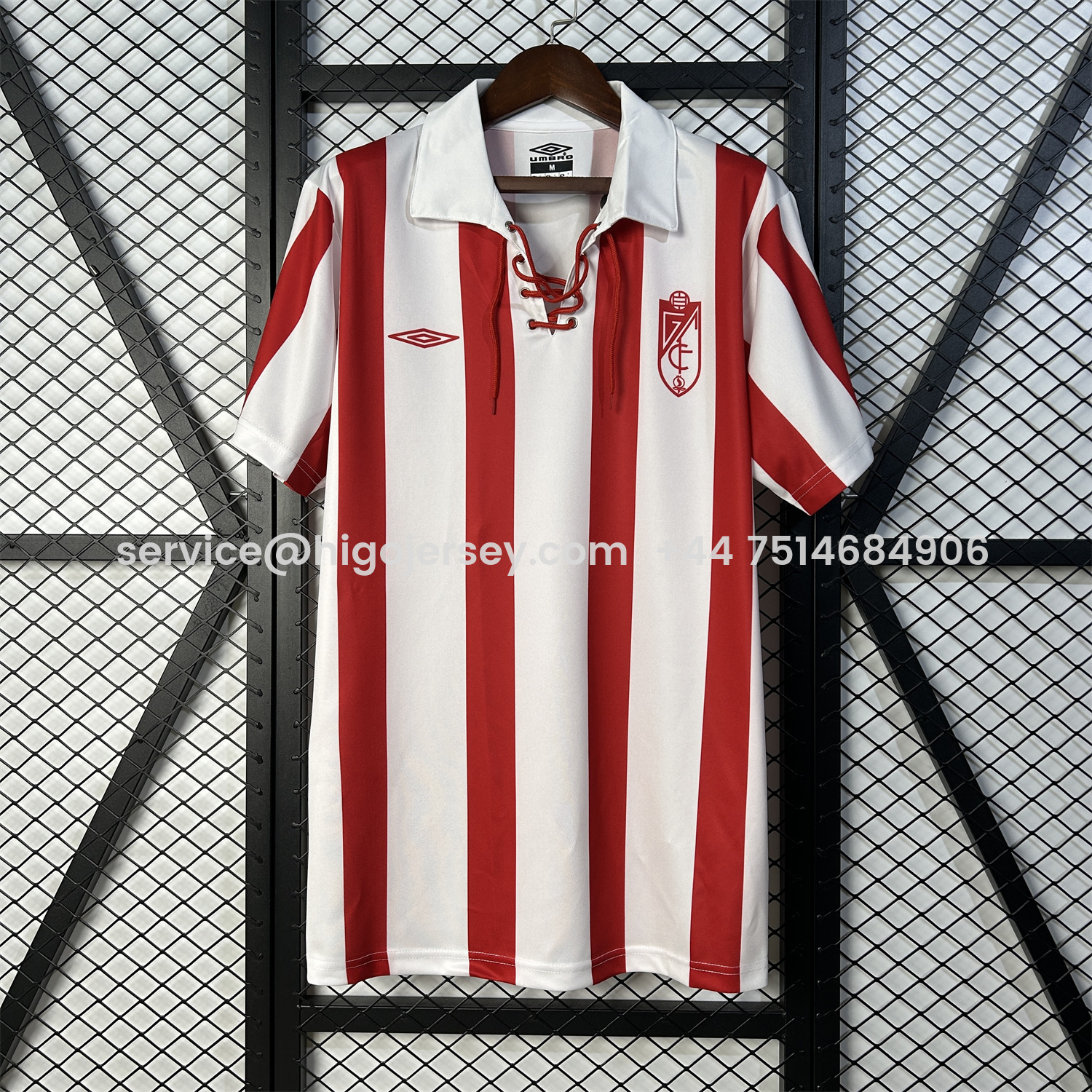 Higojerseys-Retro Granada CF 2005-06 Home Jersey
