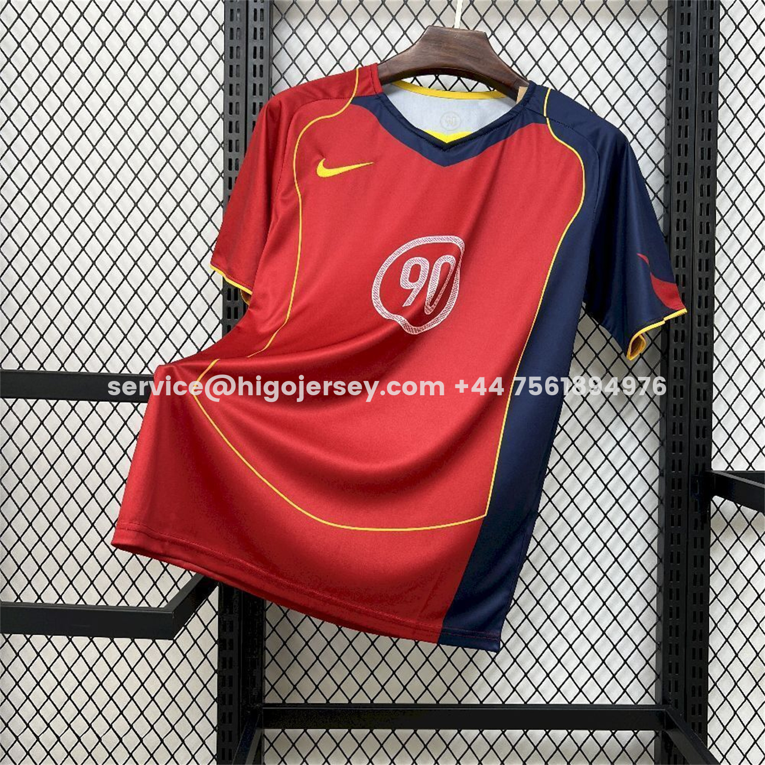 Higojerseys-Spain 2026 T90 Red Special Jersey