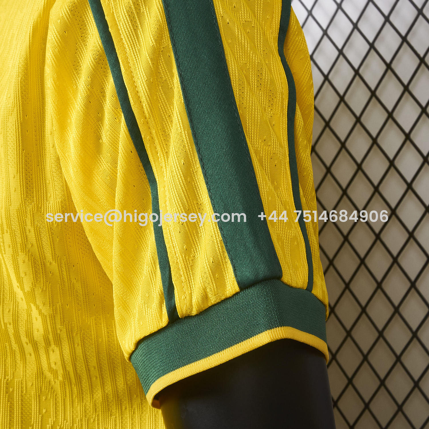 Higojerseys-Retro Brazil 1998 Home Jersey - Player Version