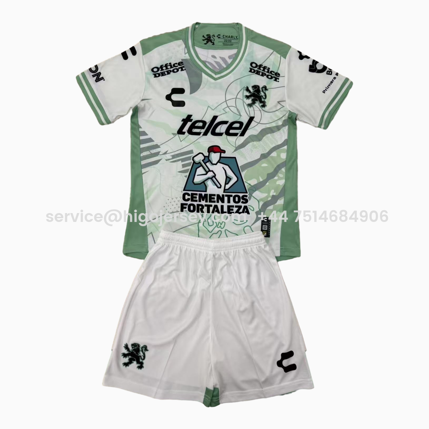Higojerseys-Club León 25-26 Away Men's Adult Jersey Set - Fans Version