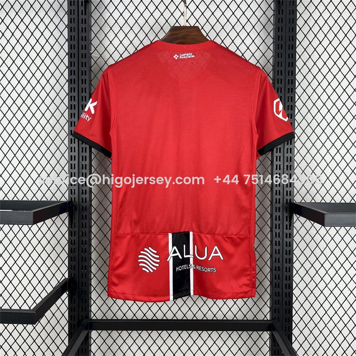 Higojerseys-Mallorca 25-26 Home Red Jersey - Fans Version