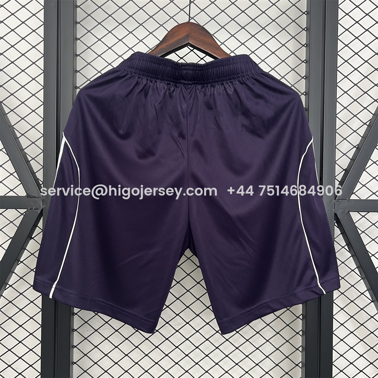 Higojerseys-Manchester United 25-26 Away Purple Shorts - Fans Version