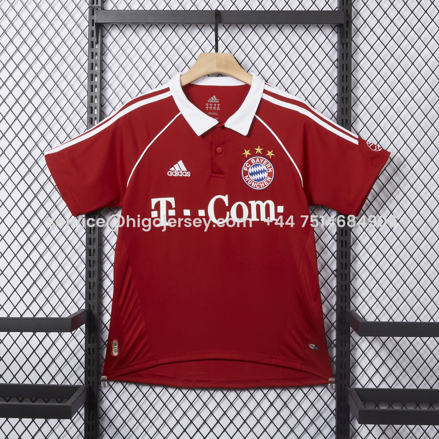 Higojerseys-Retro Bayern Munich 2006-07 Home Jersey
