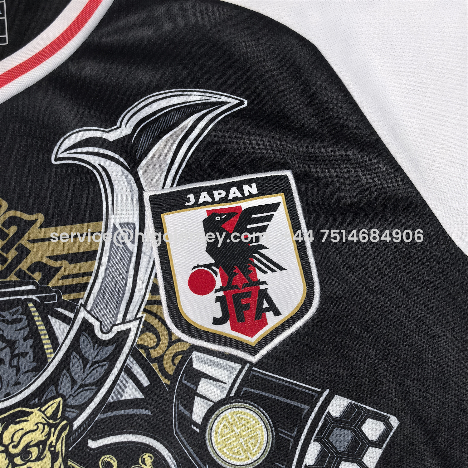 Higojerseys-Japan 25-26 Ghost Swordsman Jersey - Fans Version