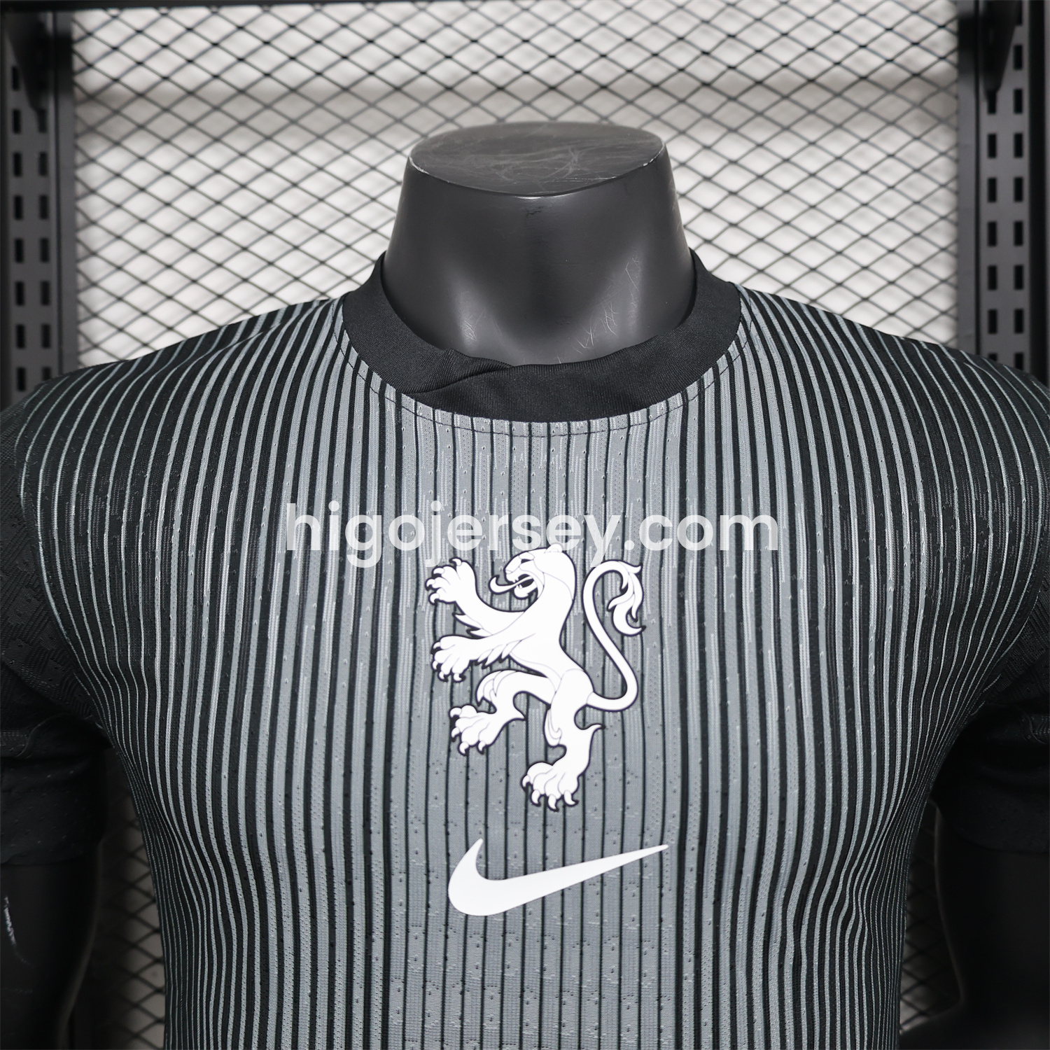 Higojerseys-Netherlands 2025-26 Black Goalkeeper Jersey - Player Version