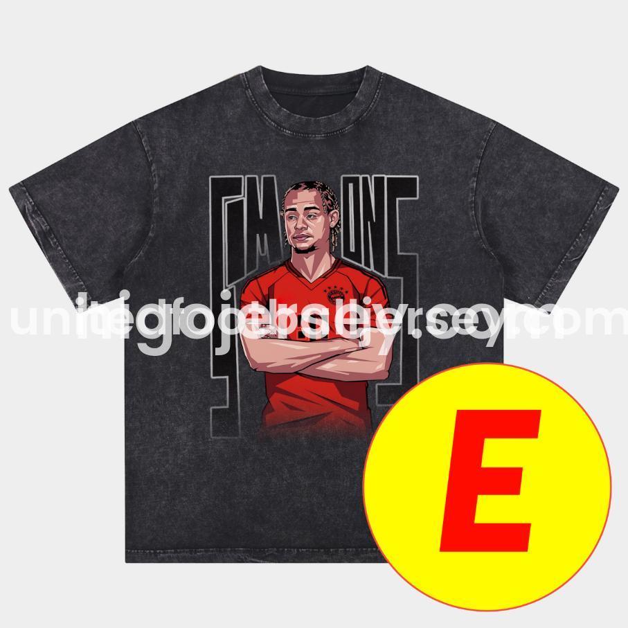 Higojerseys-Bayern Munich 125th Legendary Players Oversized Washed T-Shirt