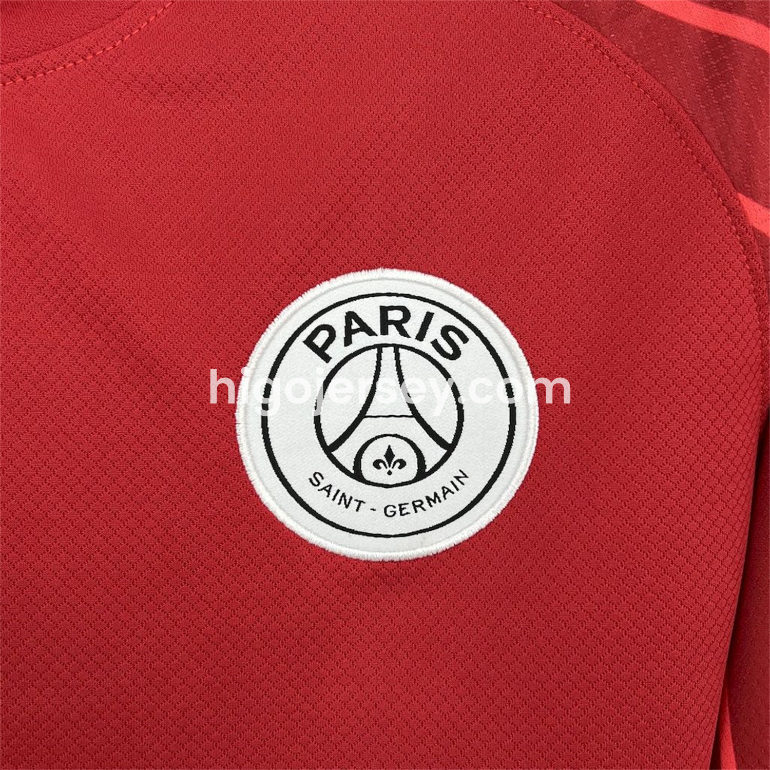 Higojerseys-Paris Saint-Germain PSG 24-25 Fourth Goalkeeper Red Long Sleeves Jersey - Fans Version