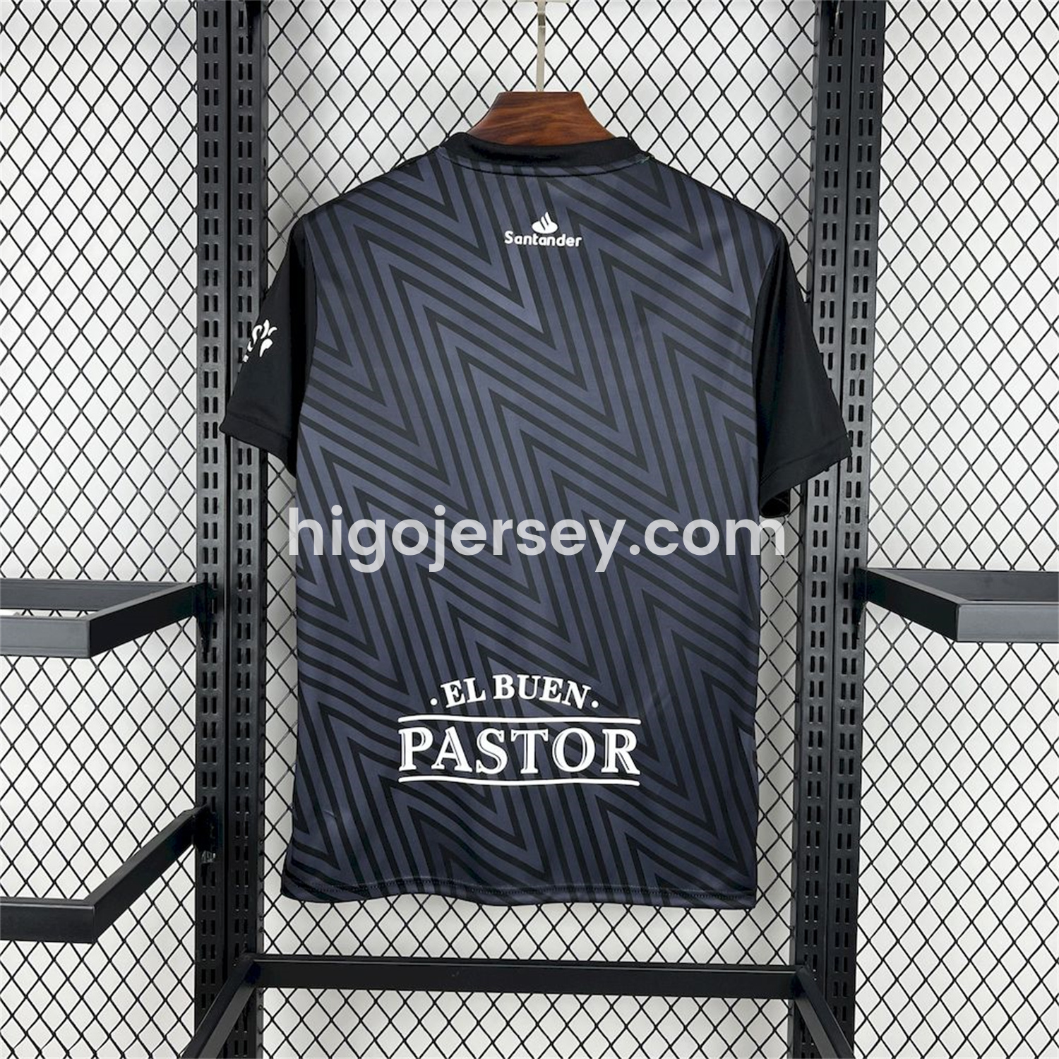 Higojerseys-Racing de Santander 24-25 Black Goalkeeper Jersey - Fans Version