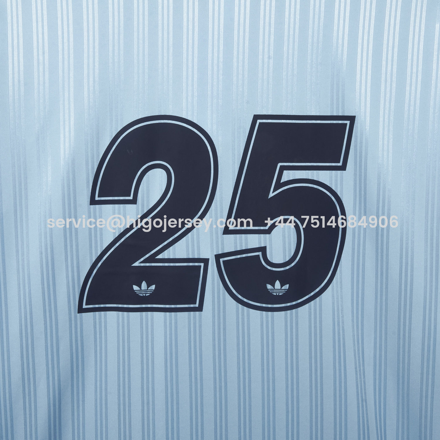 Higojerseys-Bohemian 25-26 Oasis Originals Tour Light Blue Jersey With Number 25 - Fans Version