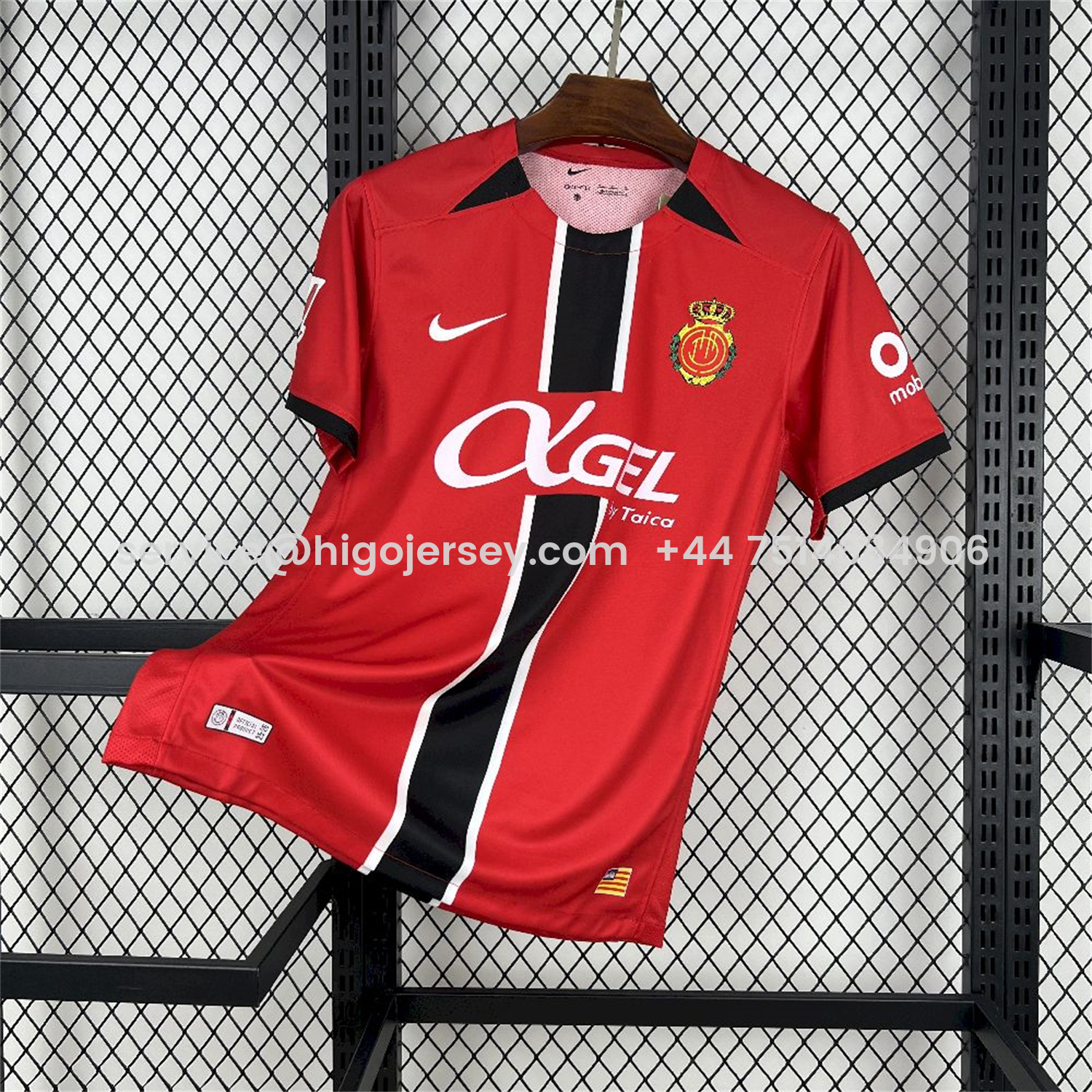 Higojerseys-Mallorca 25-26 Home Red Jersey - Fans Version