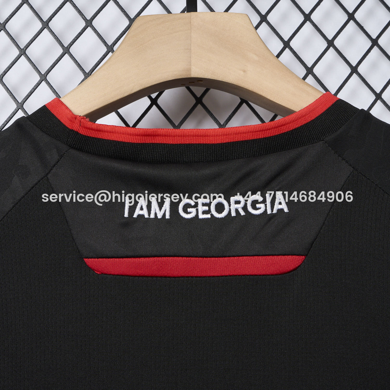 Higojerseys-Georgia 2026 Away Black Jersey - Fans Version
