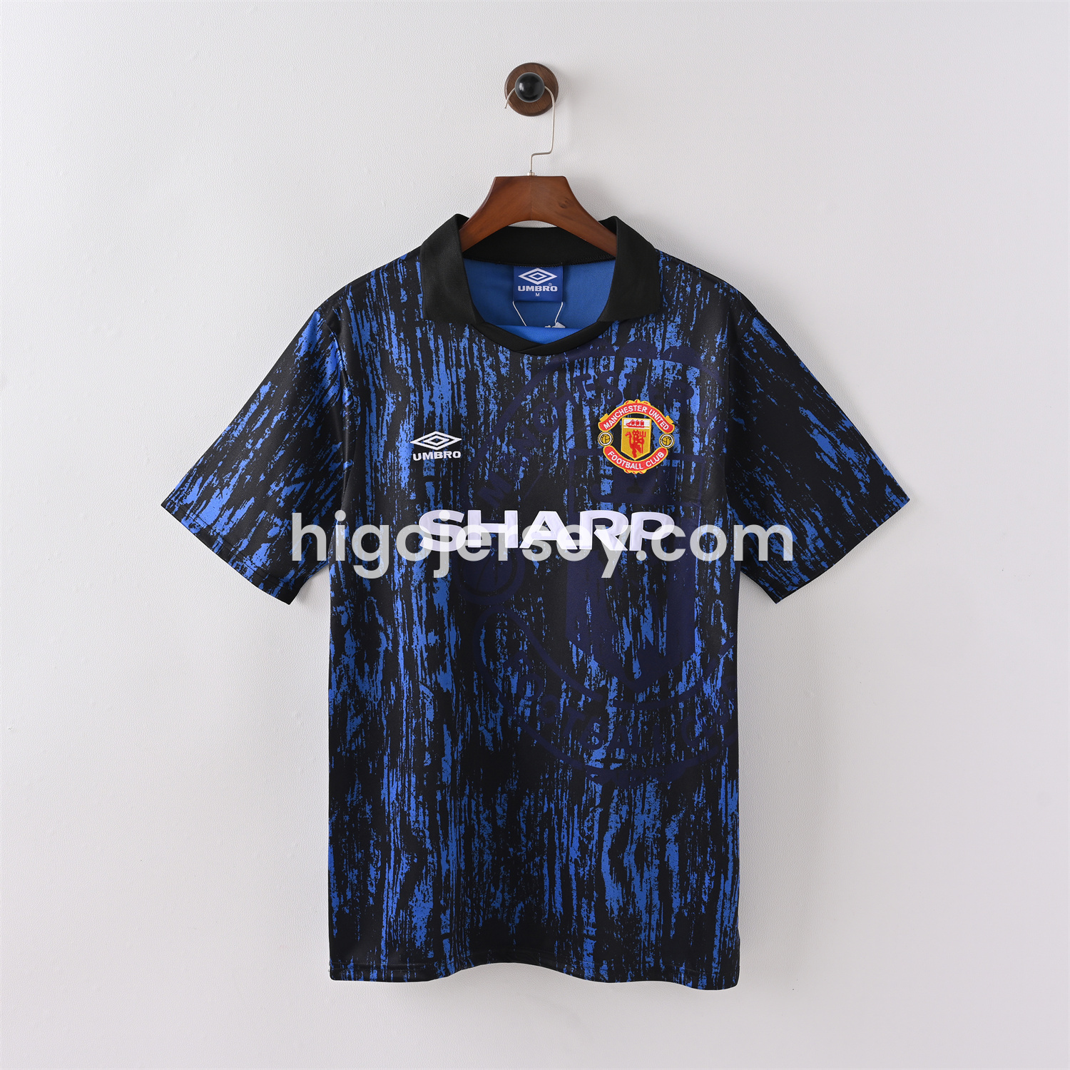 Higojerseys-Retro Manchester United 1992-93 Away Jersey