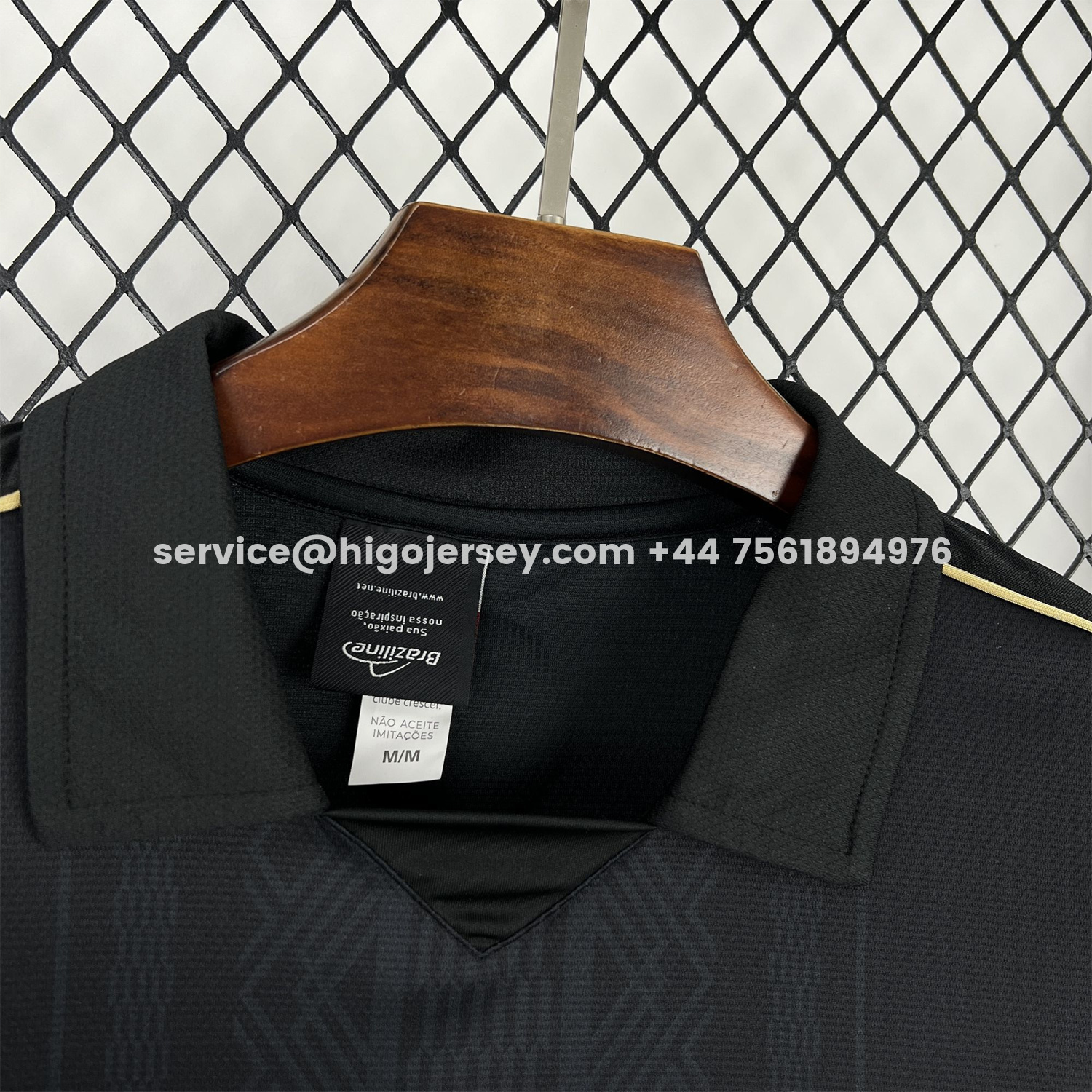 Higojerseys-Vasco da Gama 25-26 Black Special Jersey - Fans Version