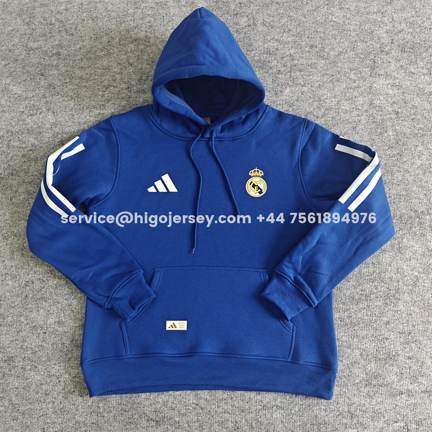 Higojerseys-Real Madrid 25-26 Home Unisex Pullover Hoodie