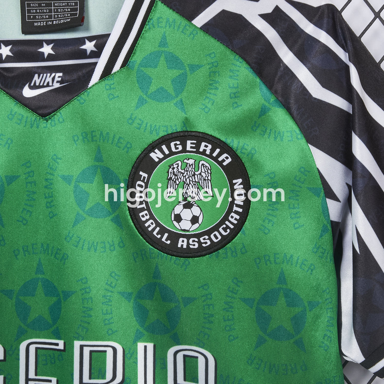 Higojerseys-Retro Nigeria 1993-95 Home Jersey