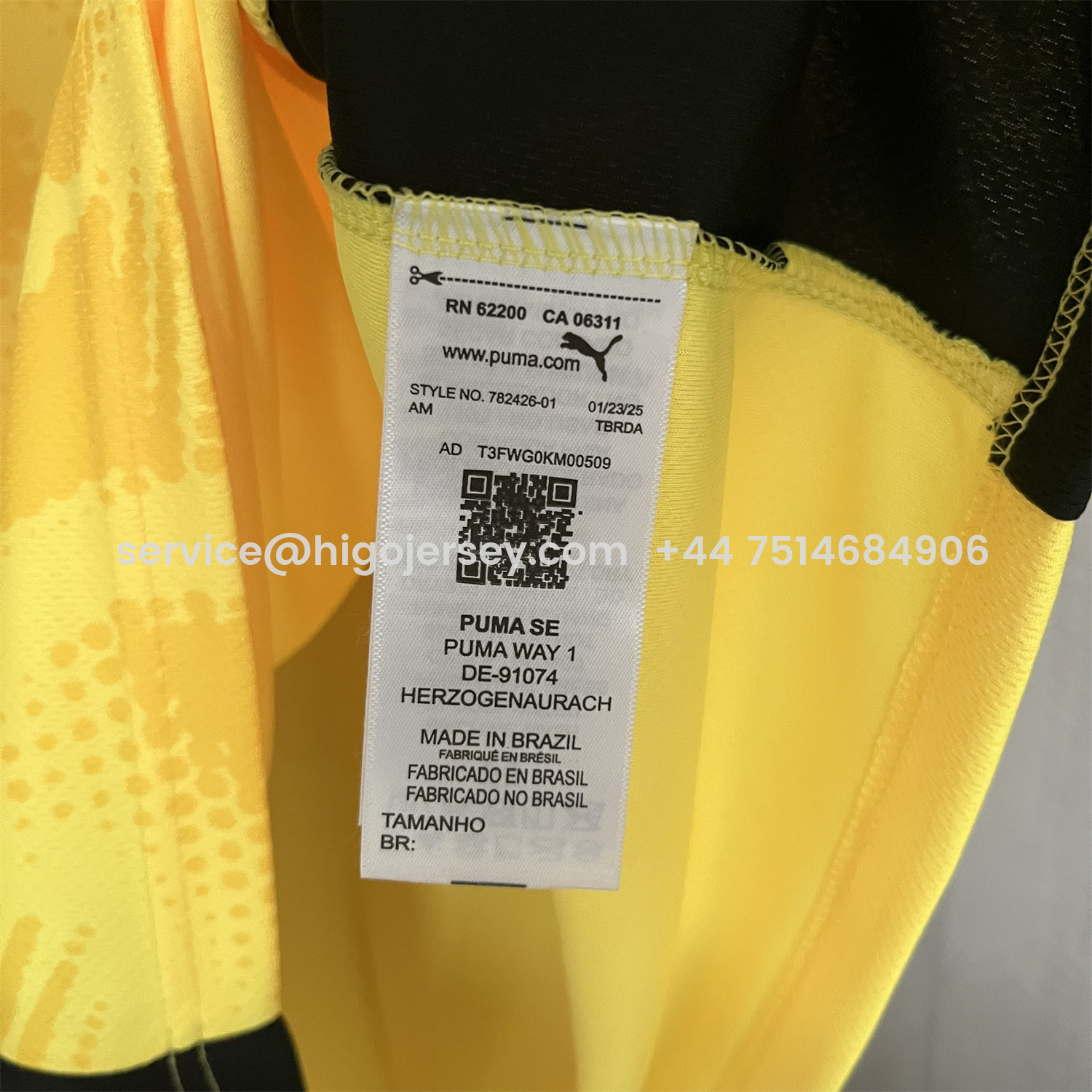 Higojerseys-Bahia 25-26 Goalkeeper Yellow Jersey - Fans Version