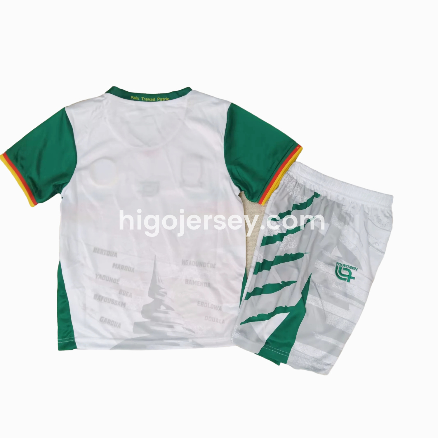 Higojerseys-Cameroon 25-26 Third Kids Kit