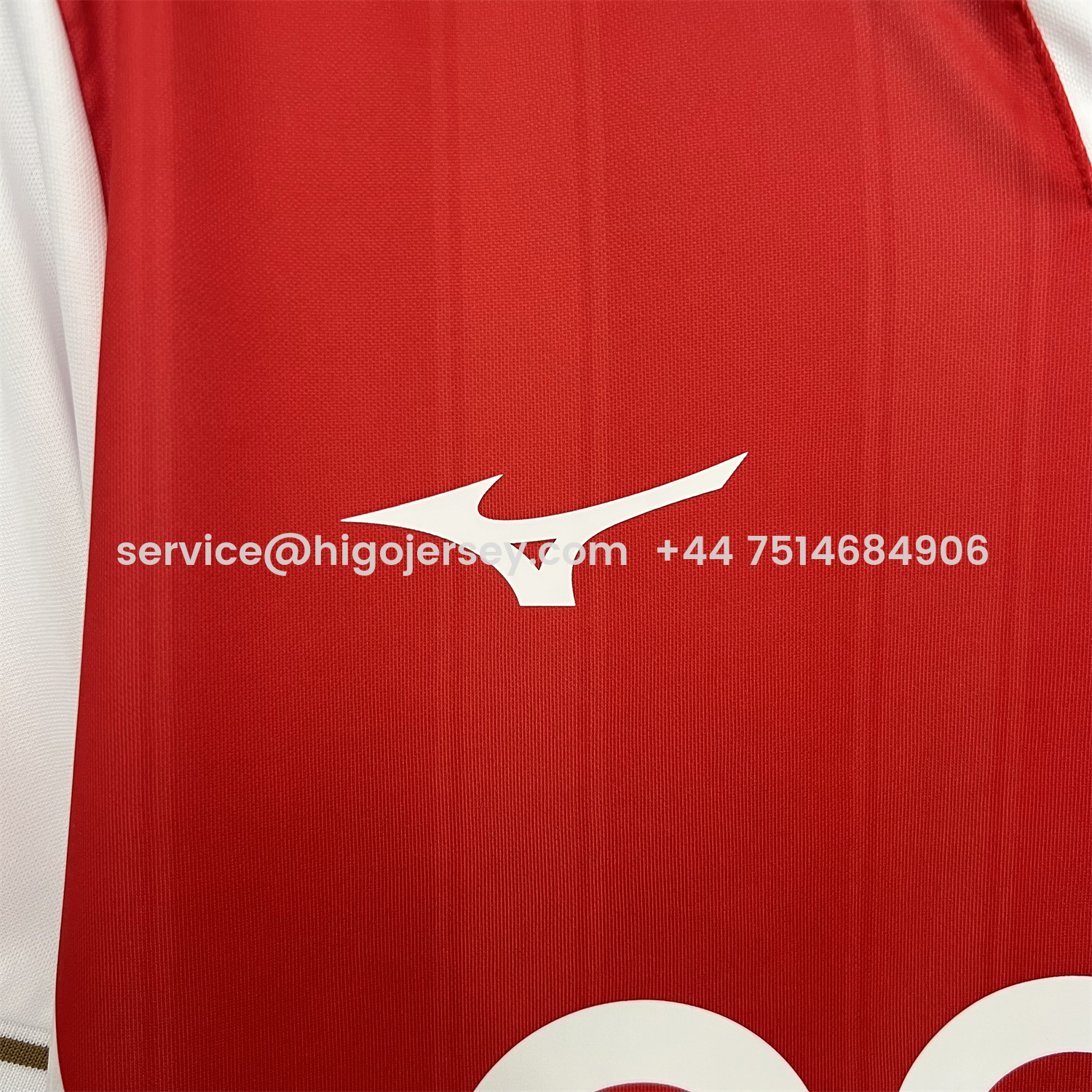 Higojerseys-AS Monaco 25-26 Home Jersey - Fans Version