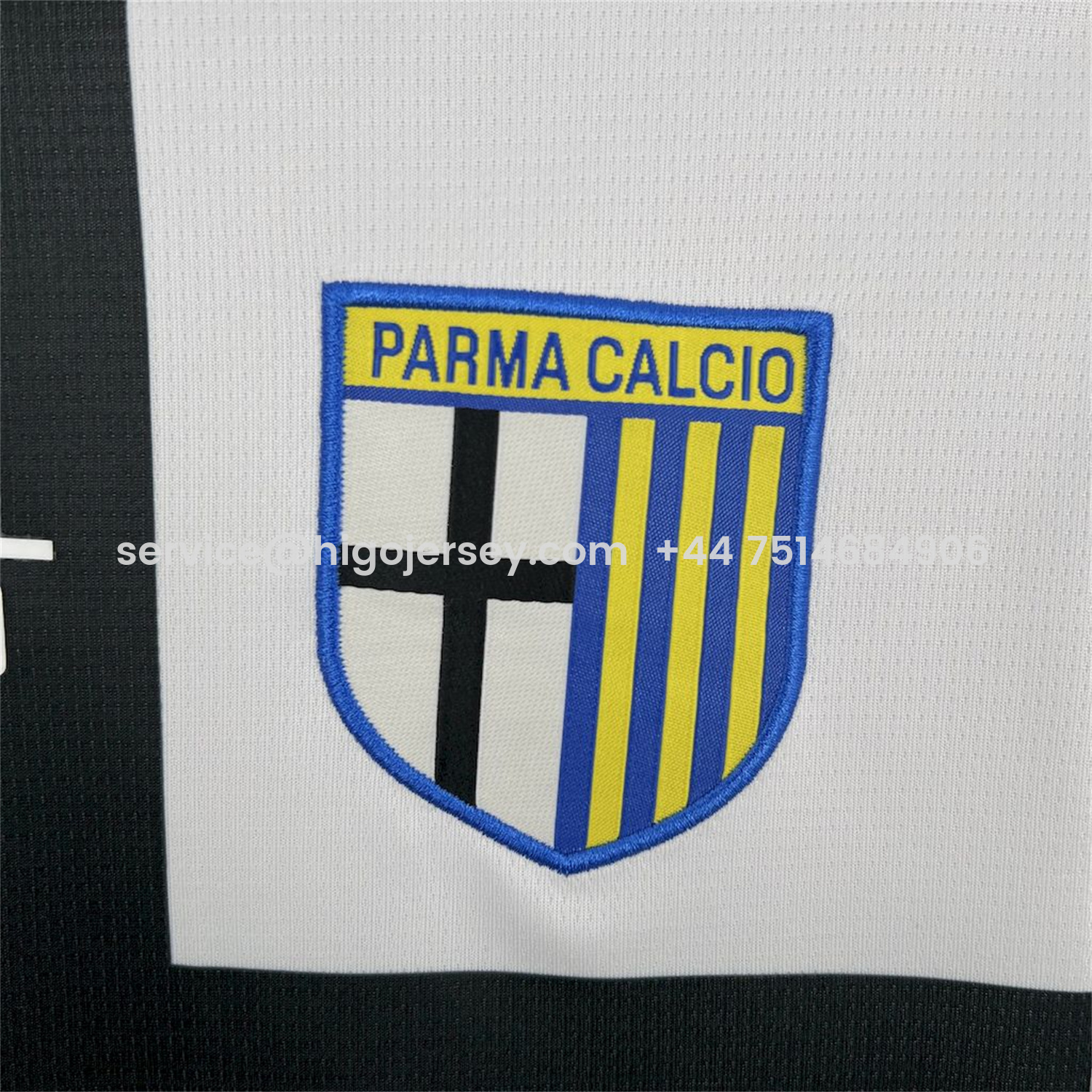 Higojerseys-Parma 25-26 Home Jersey - Fans Version