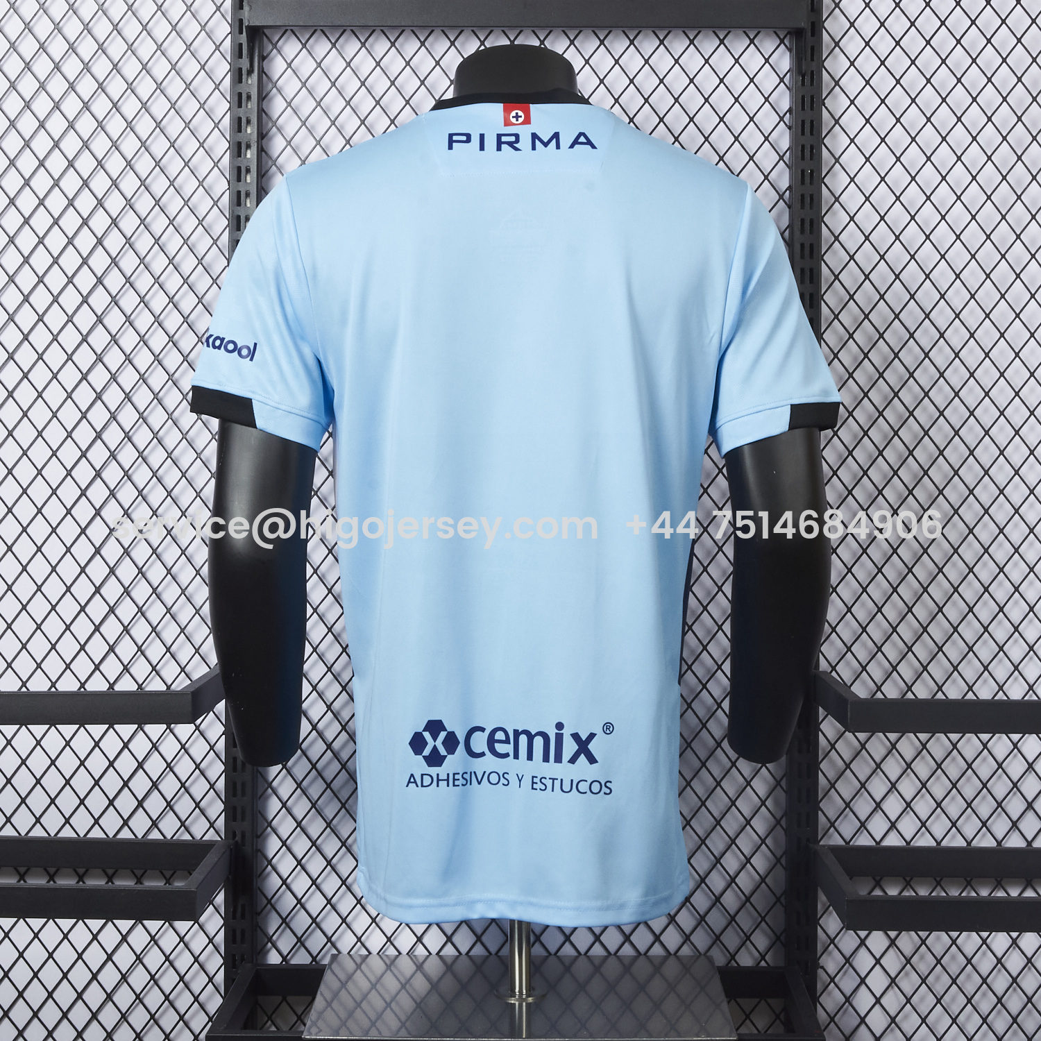 Higojerseys-Cruz Azul 25-26 Goalkeeper Blue Jersey - Player Version