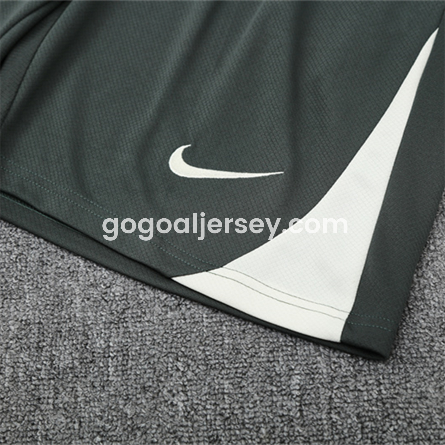 Gogoaljersey-C.H.E.L.S.E.A 25-26 Kids Short-Sleeve Training Set - Army Green Top & Army Green Shorts
