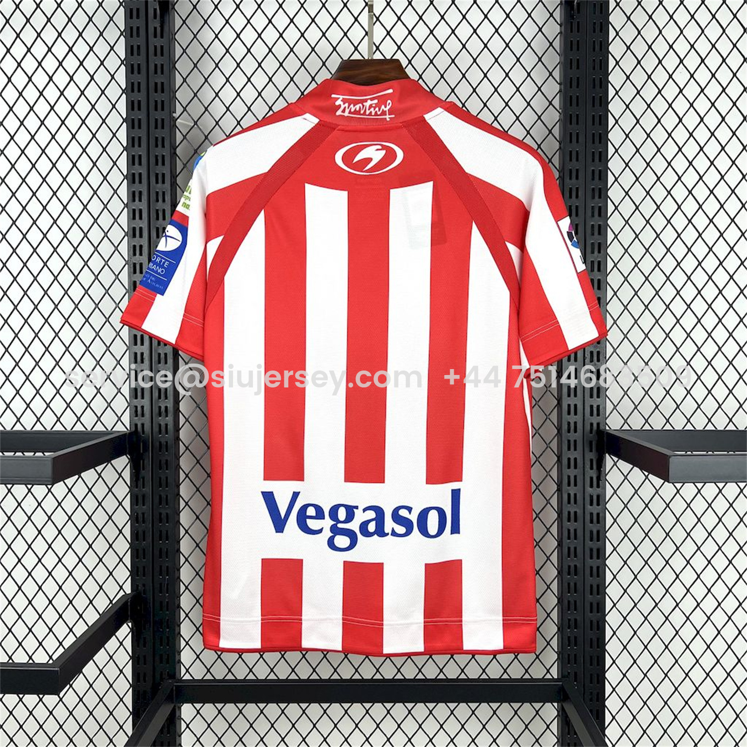 SIUjerseys-Retro Sporting de Gijon 2008-09 Home Jersey