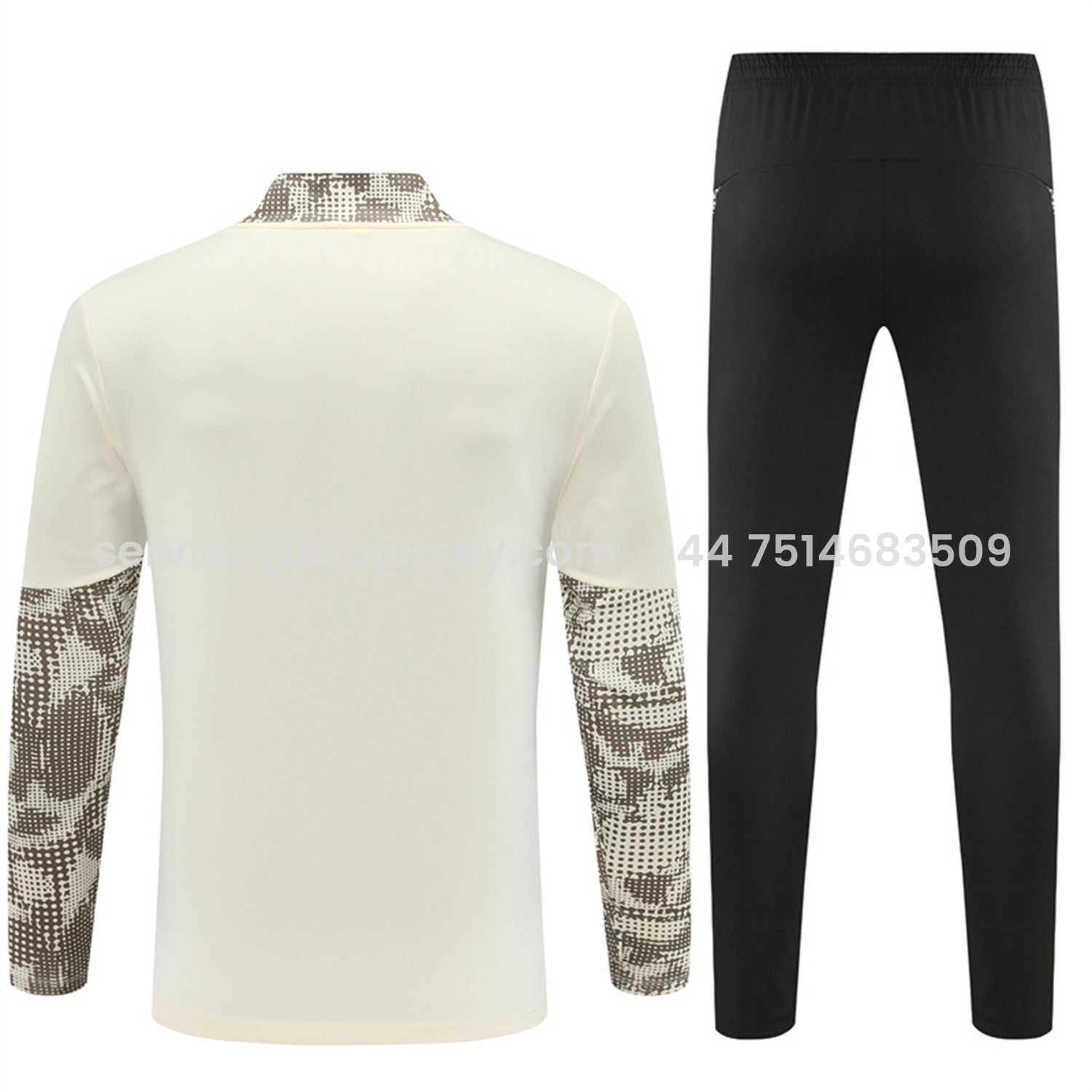 SIUjerseys-PSV Eindhoven 25-26 Long Sleeve Training Set - Khaki Top & Black Pants